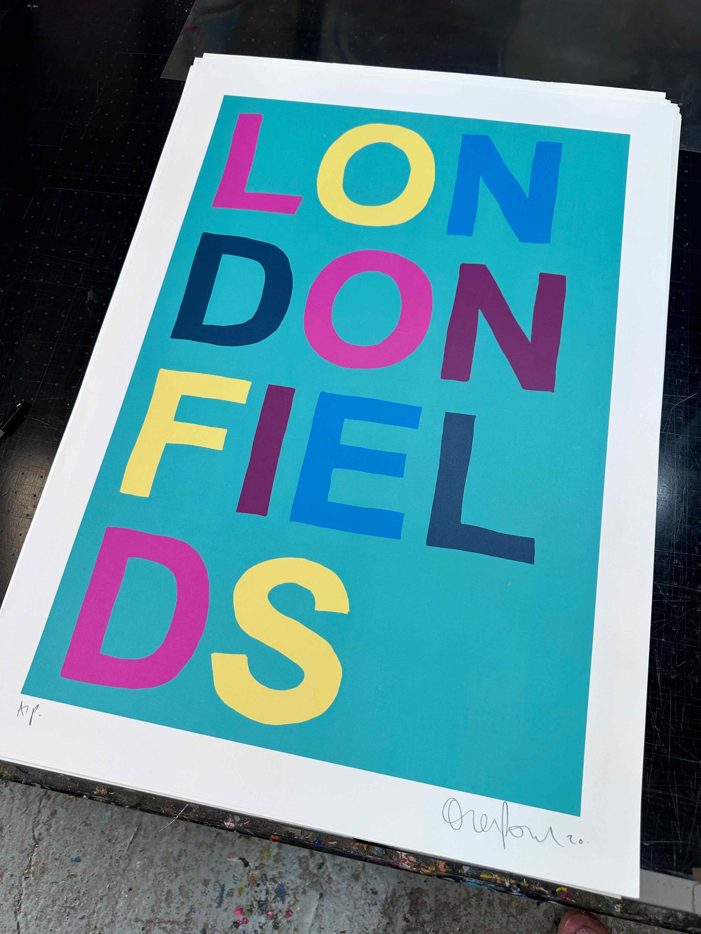 LONDON FIELDS Poster