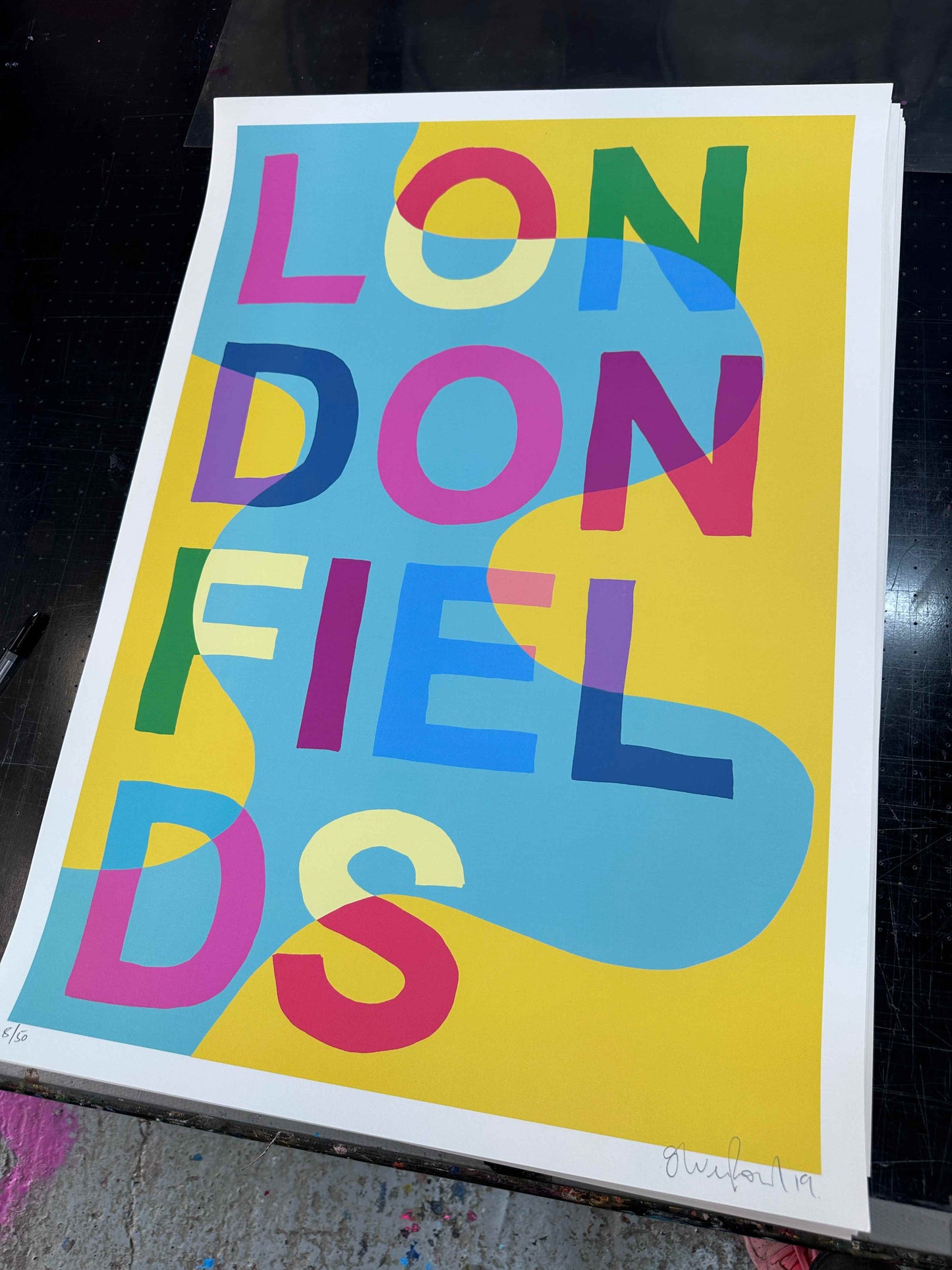 LONDON FIELDS Poster