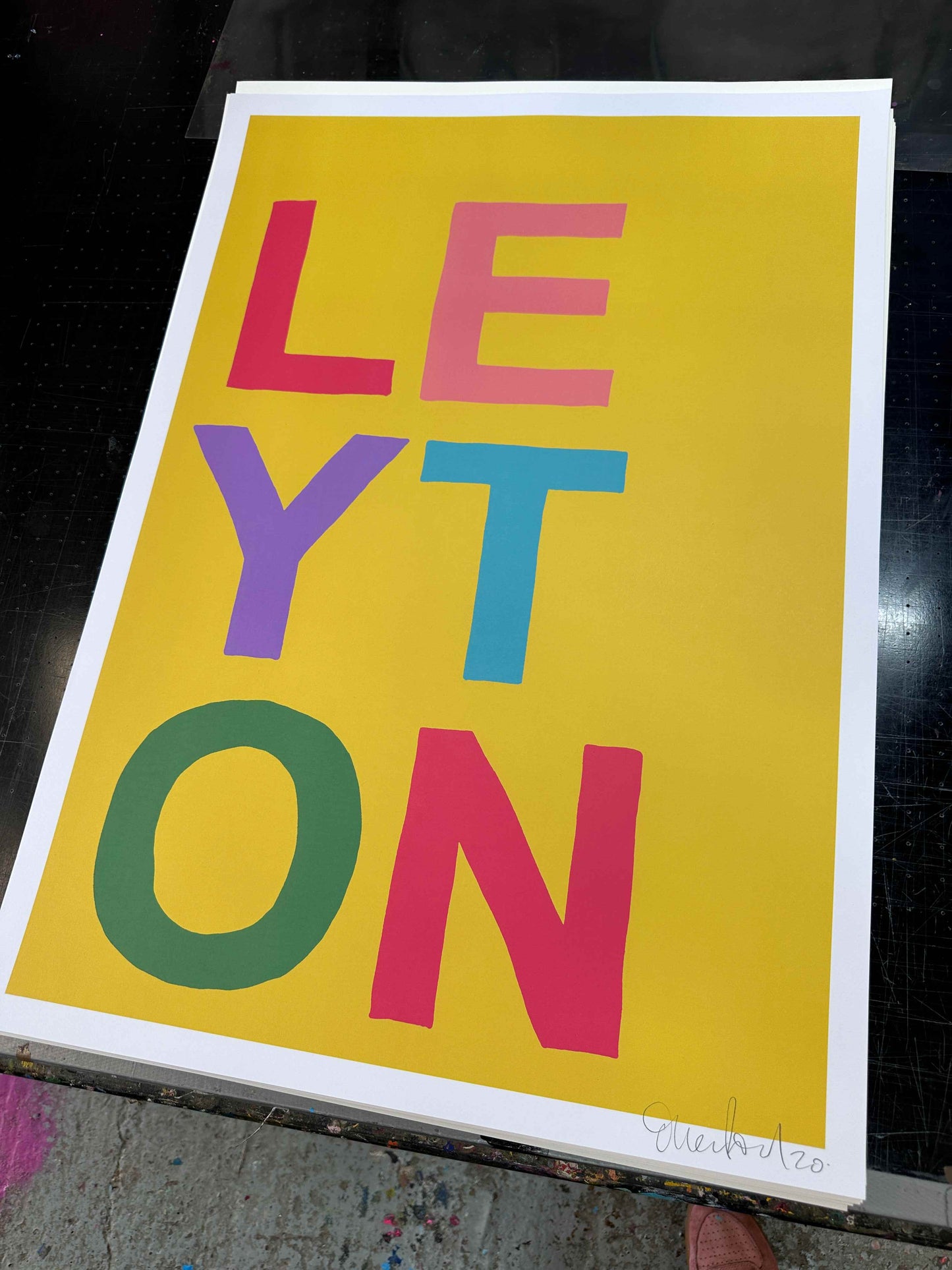 LEYTON Poster