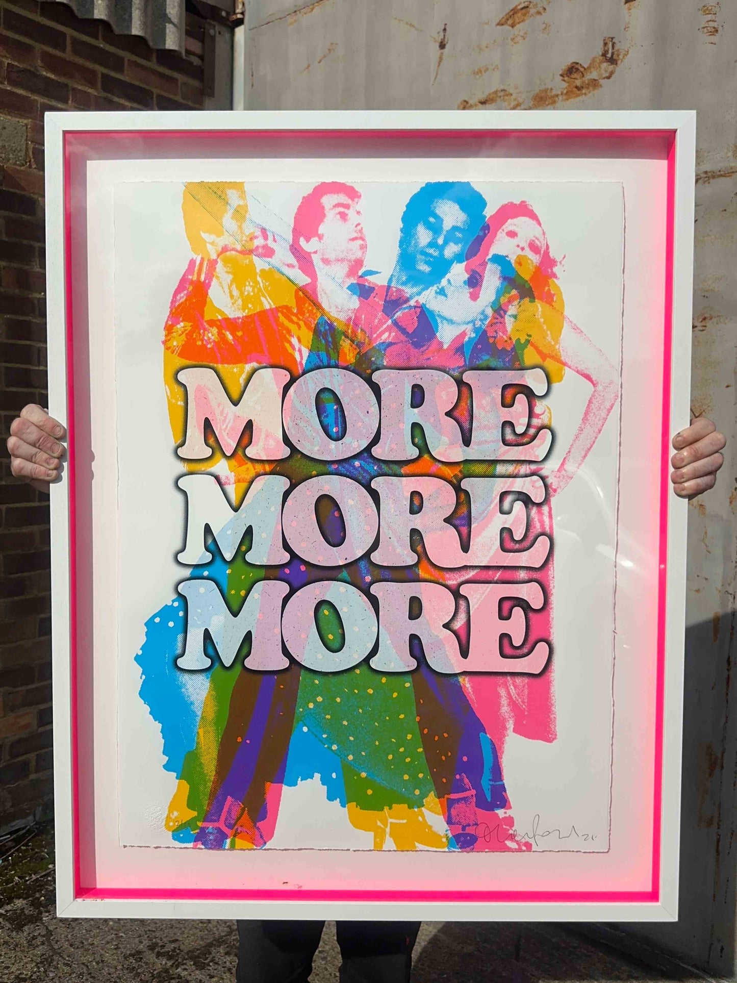 MORE MORE MORE 2 (FRAMED)