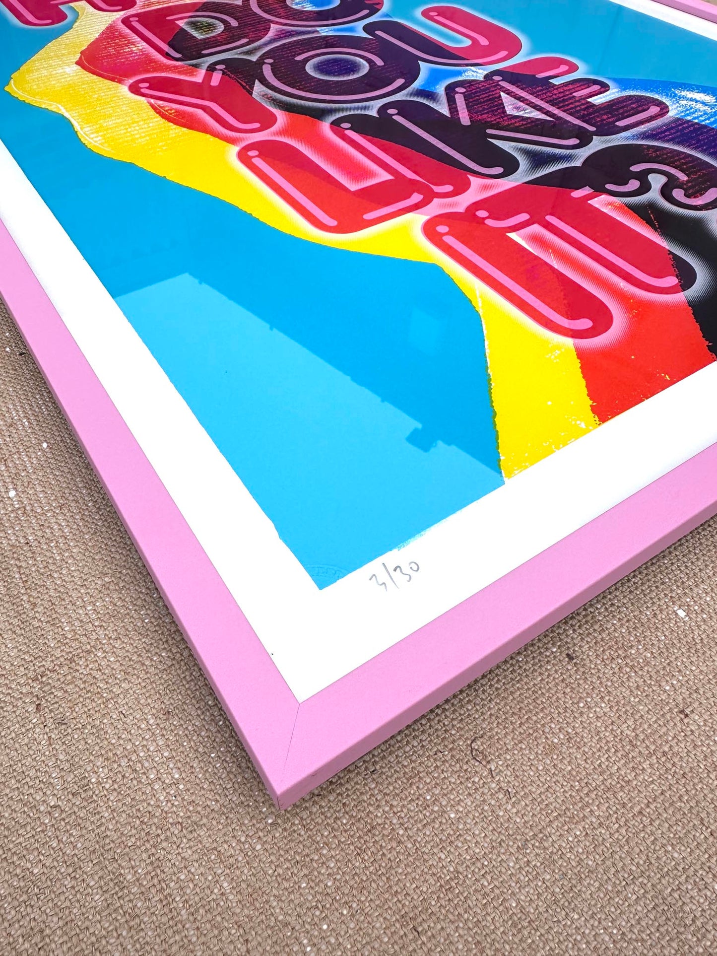 HOW DO YOU LIKE IT (FRAMED)