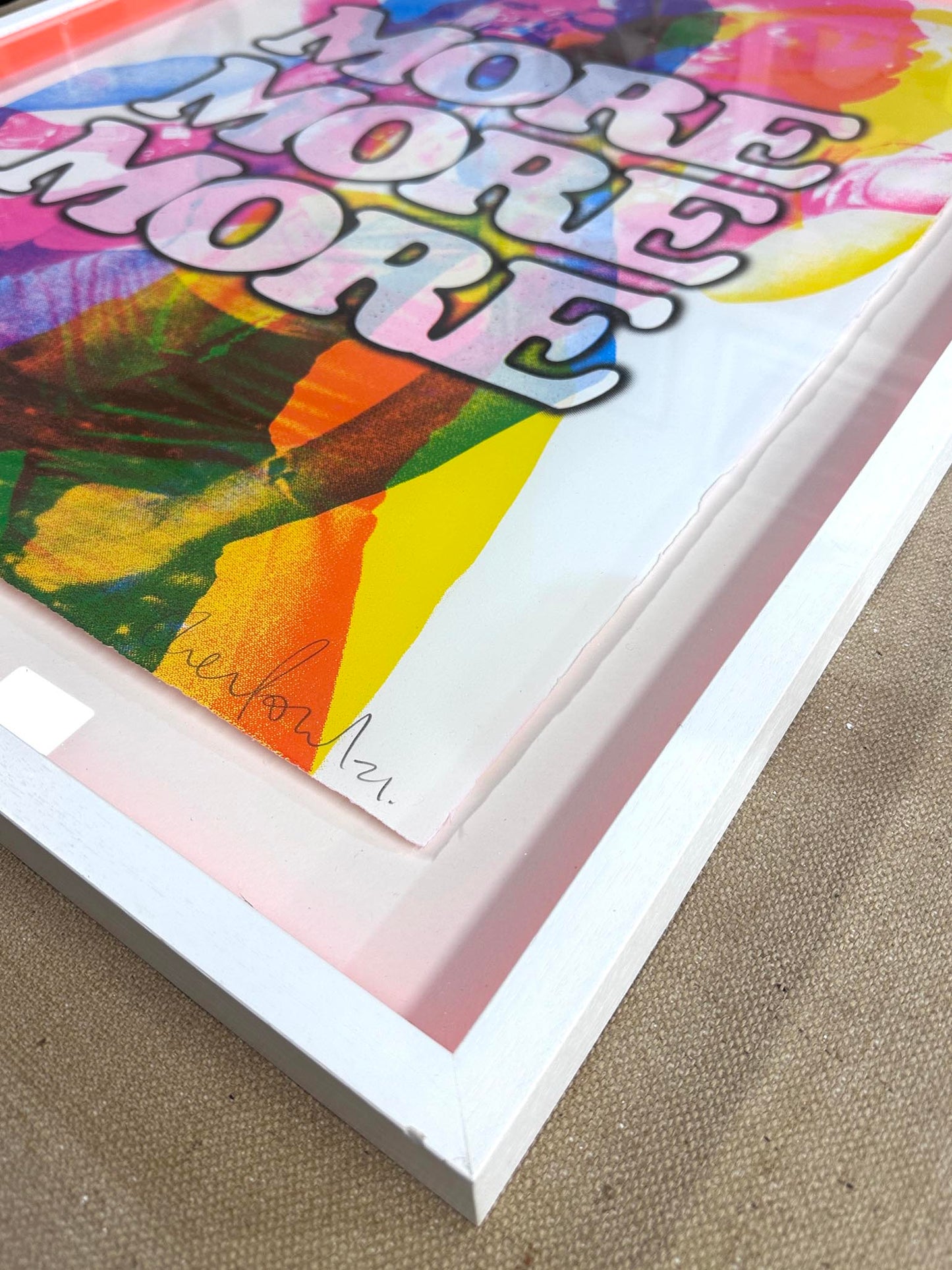 MORE MORE MORE 1 (FRAMED)