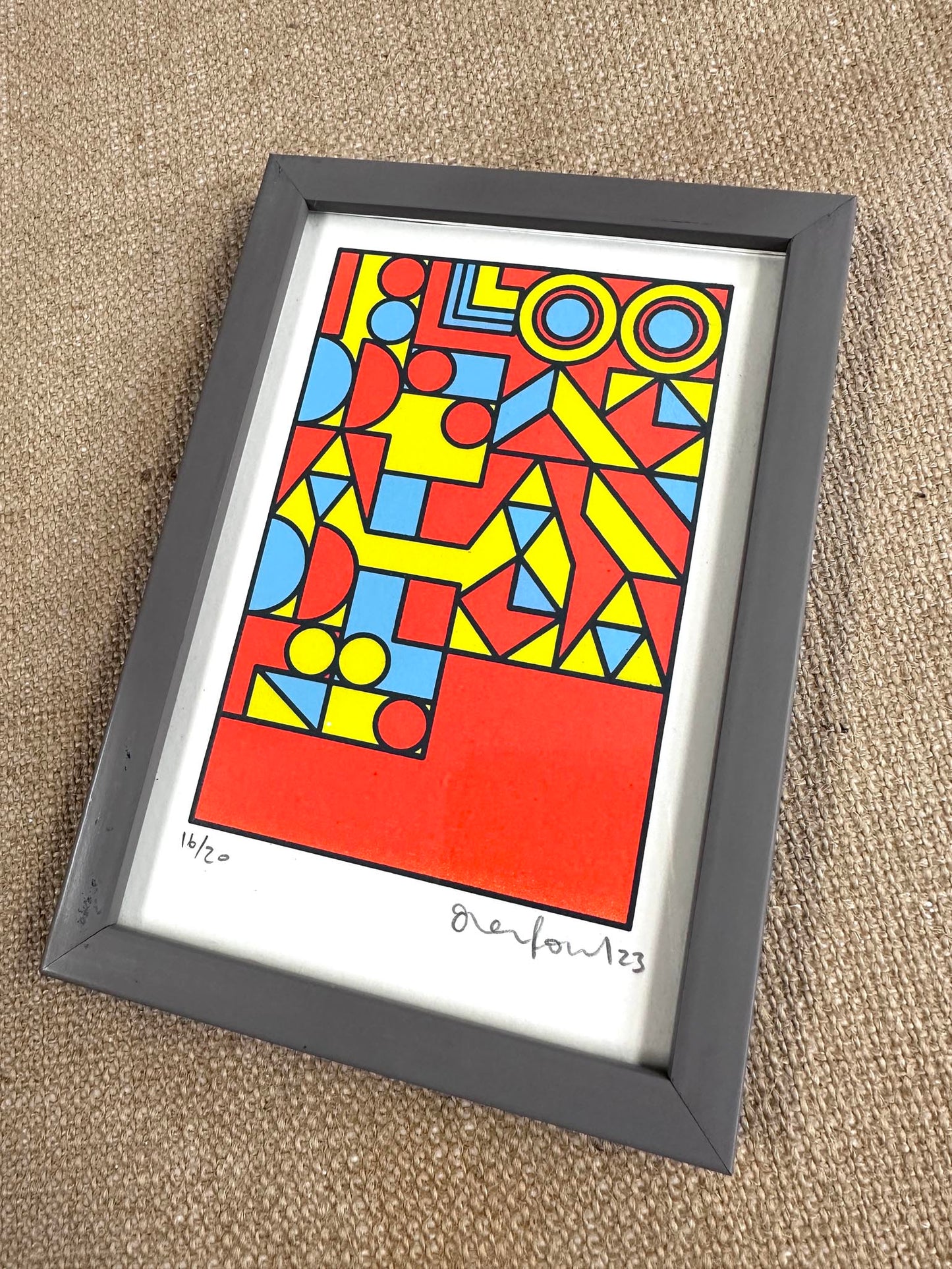 BLOOD SWEAT (GREY FRAME)