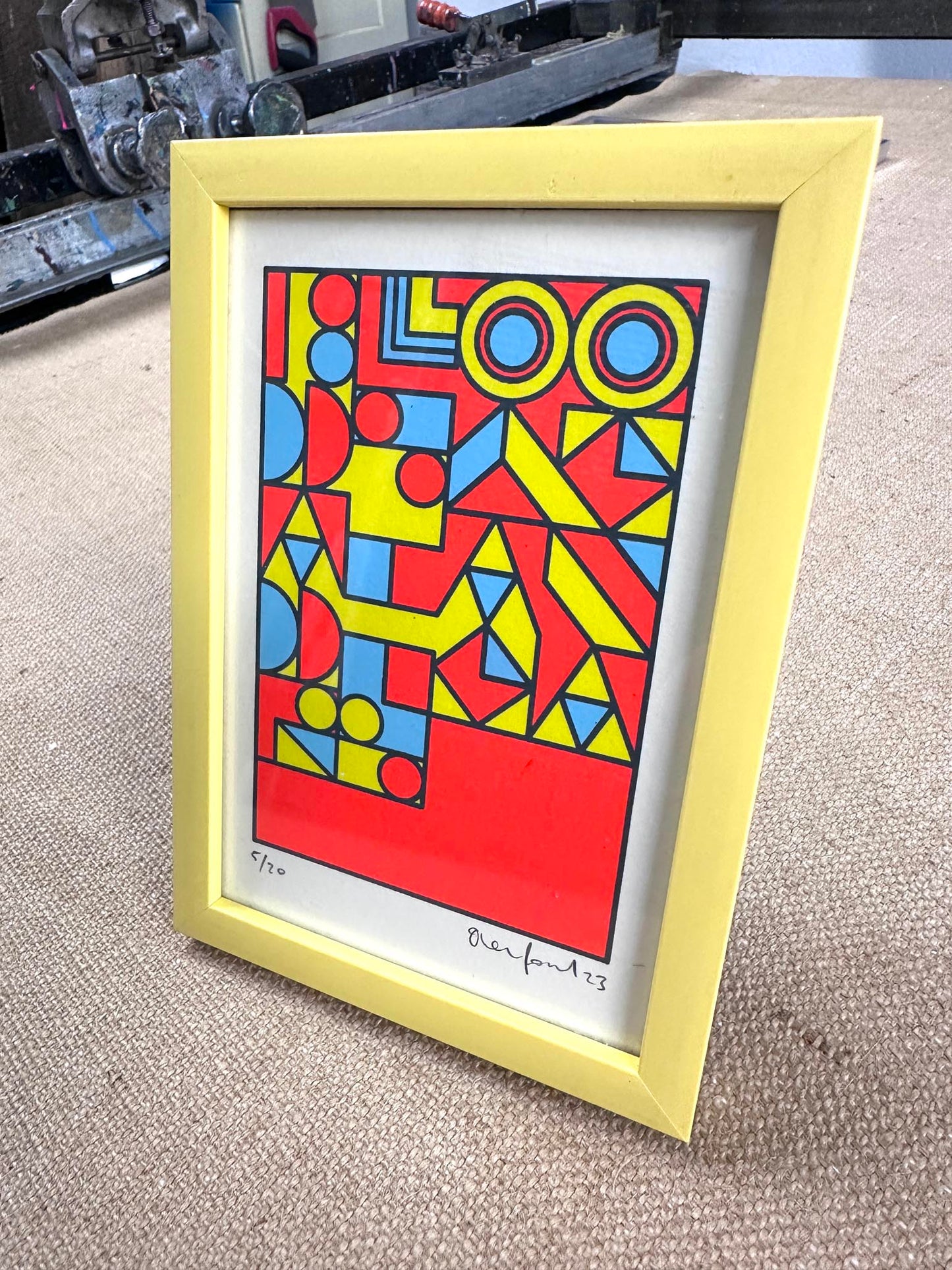 BLOOD SWEAT (YELLOW FRAME)