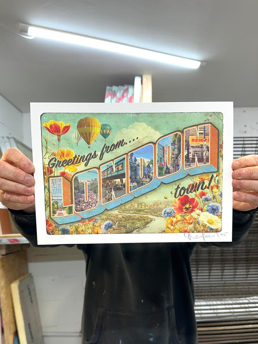 London Postcard Digital A4