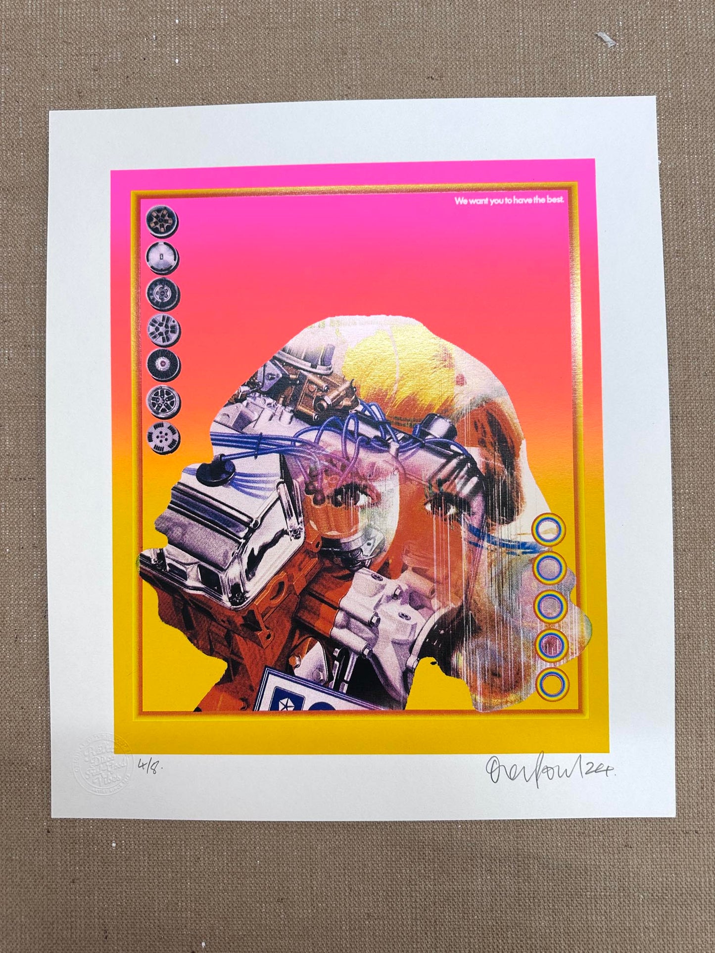 Remember Me Screenprint