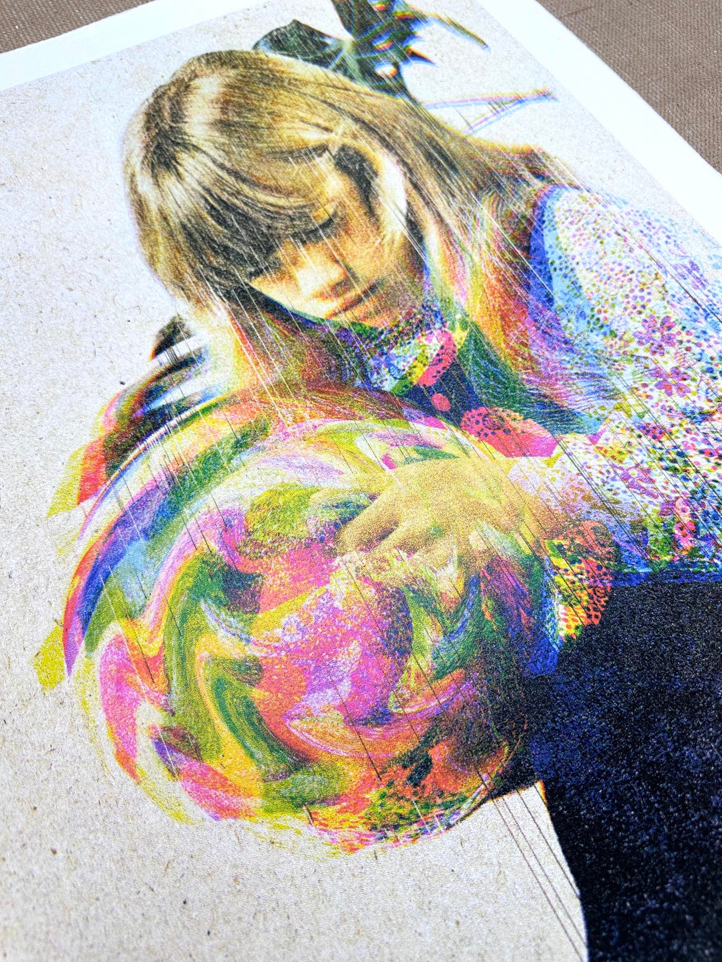 Magic Ball CMYK Screenprint