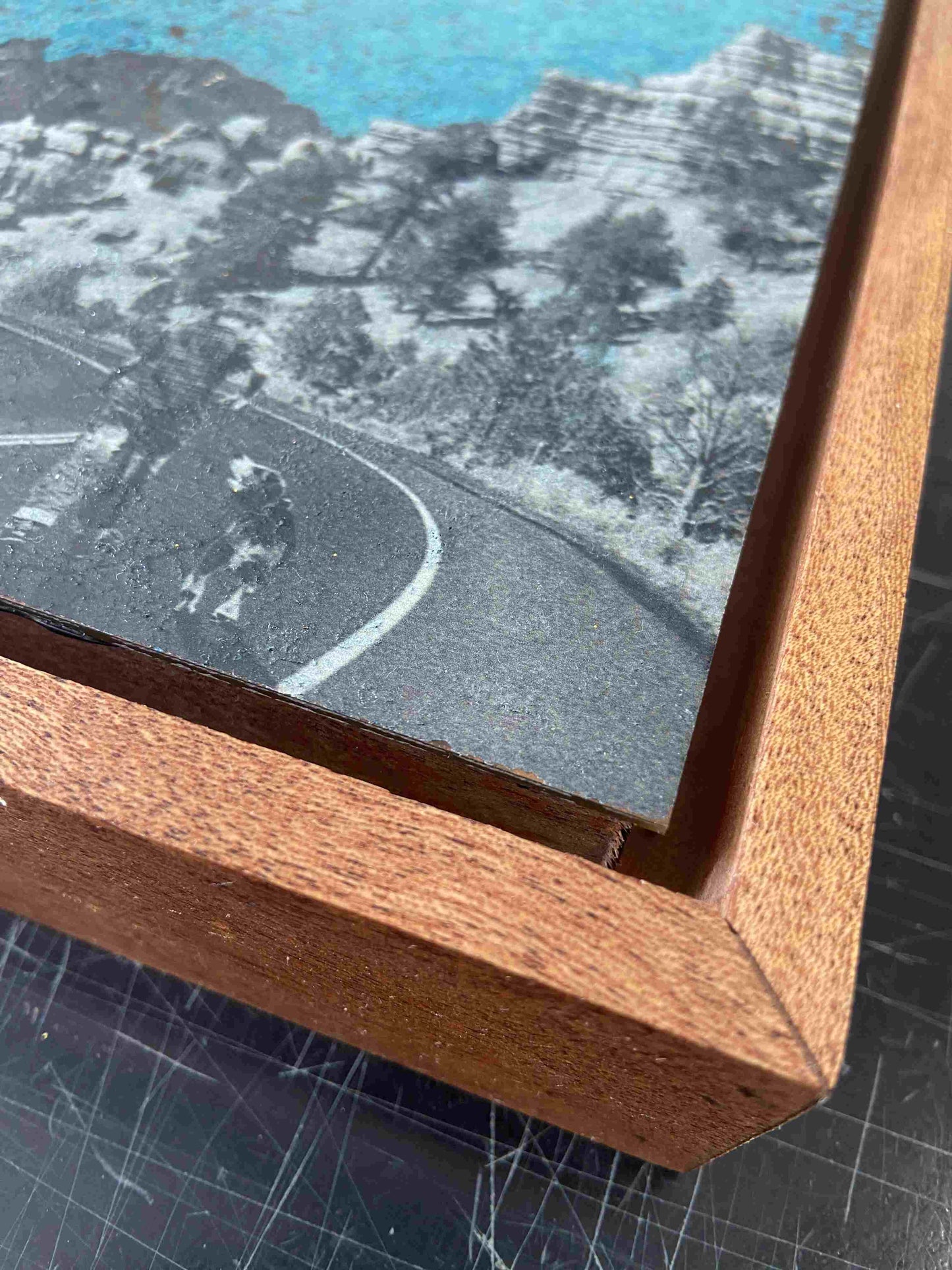 "The Road" Oxidised Copper Artwork C