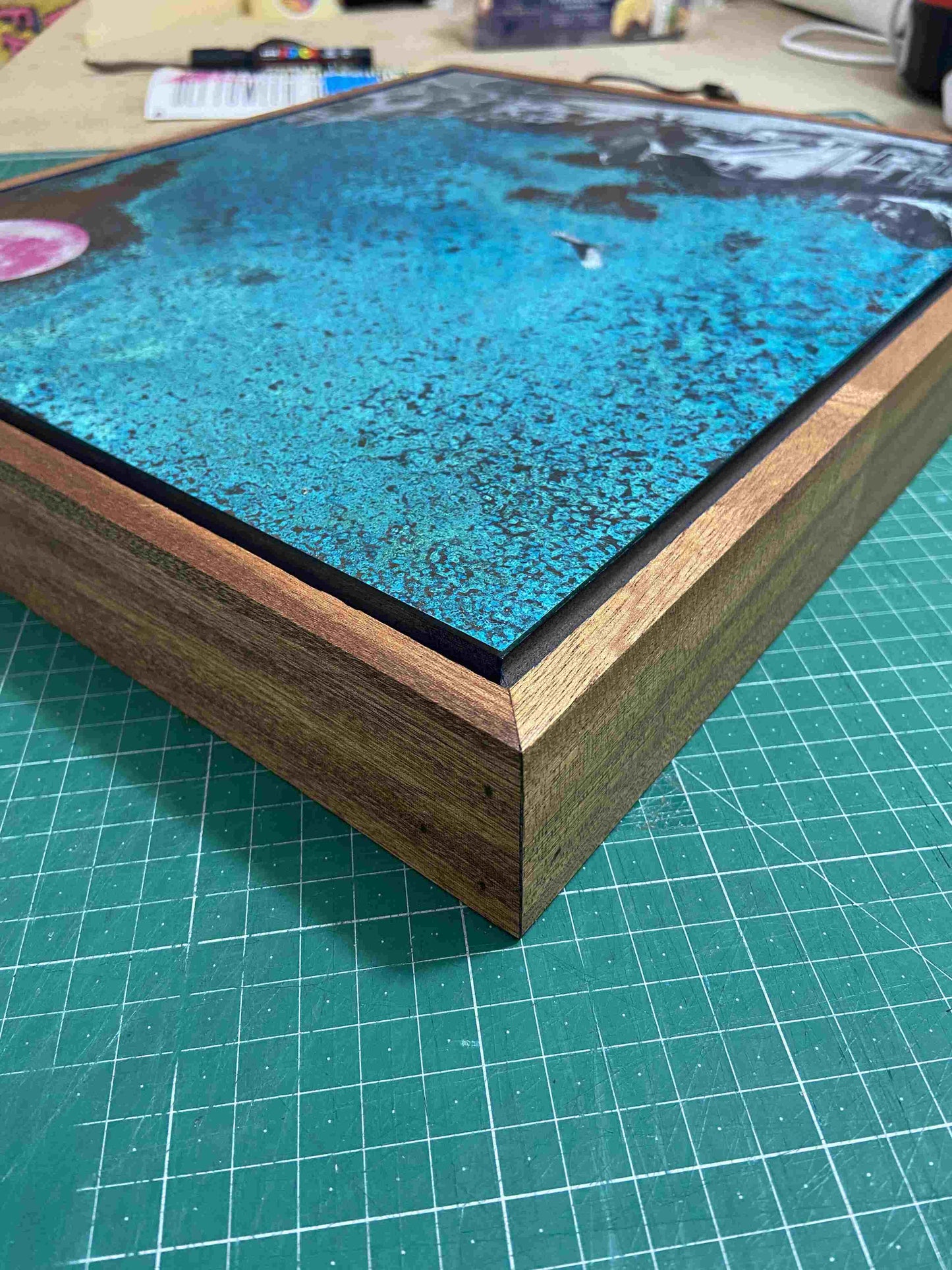 "The Road" Oxidised Copper Artwork E