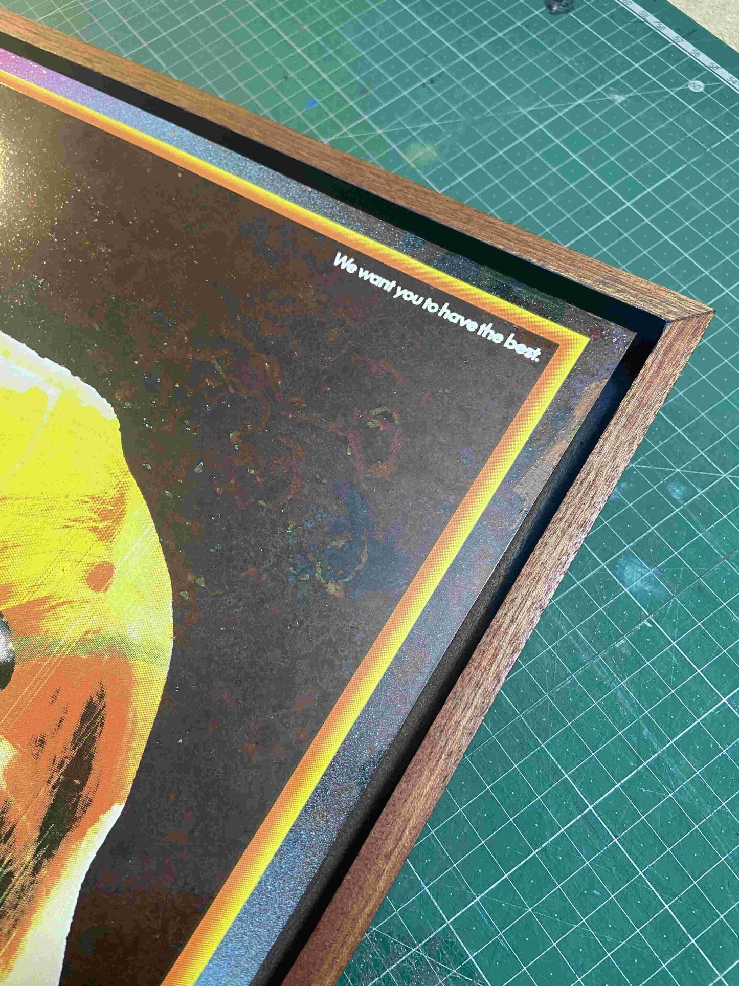 "Remember Me" Oxidised Copper Artwork D