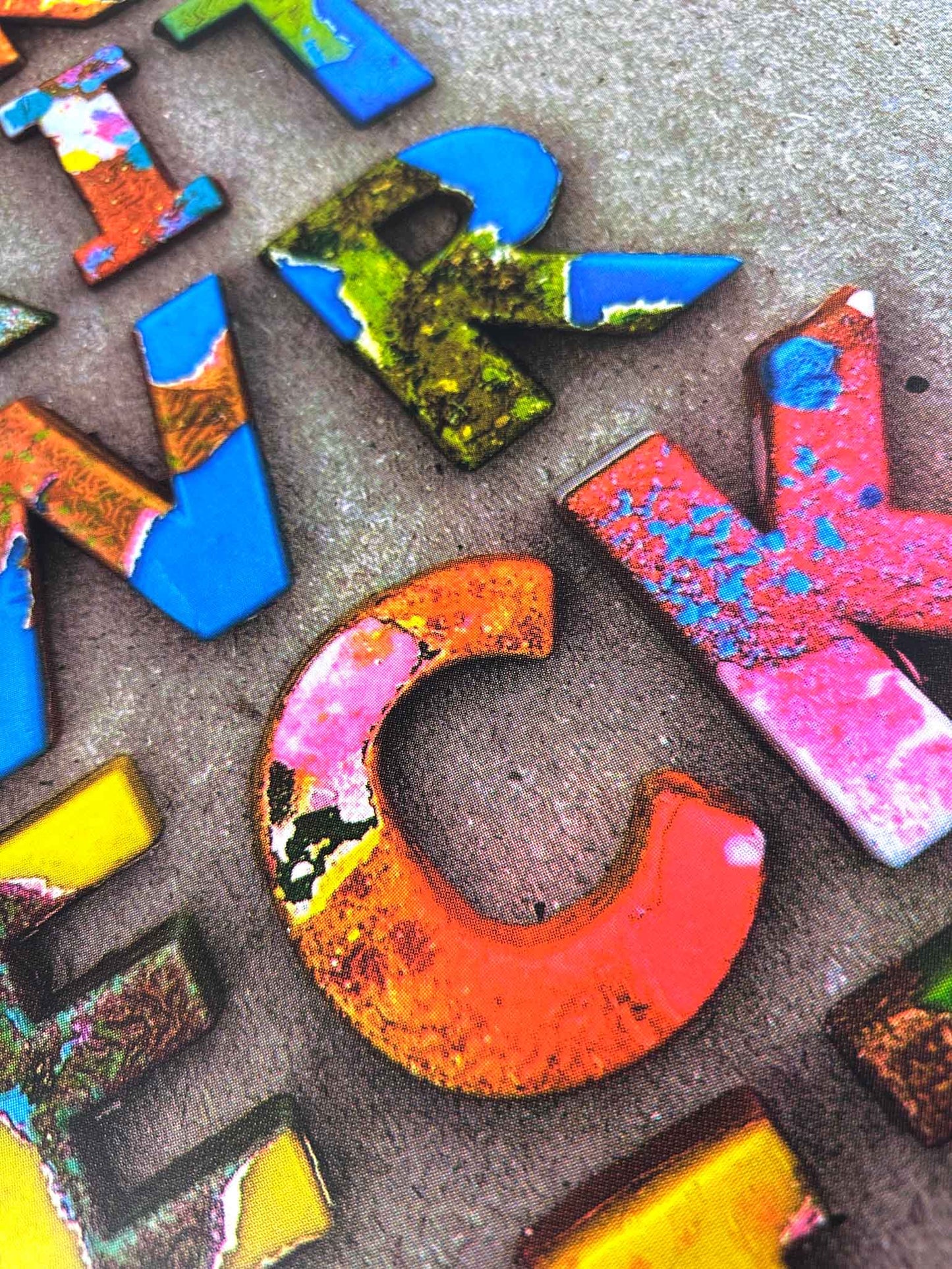 BREXIT WRECKSIT CMYK Handpulled Screenprint