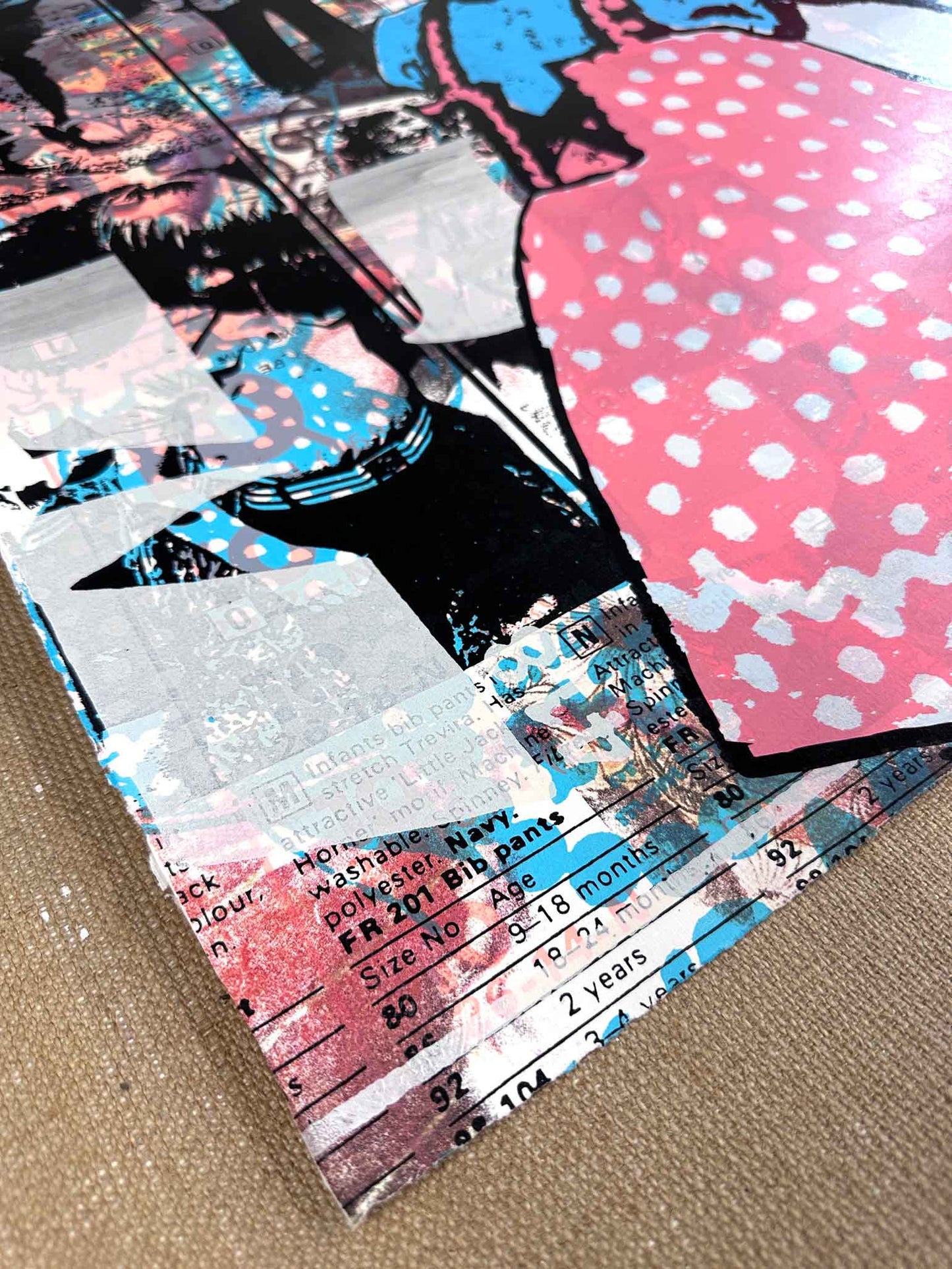 JACKY 2 ORIGINAL  Hand pulled Screenprint