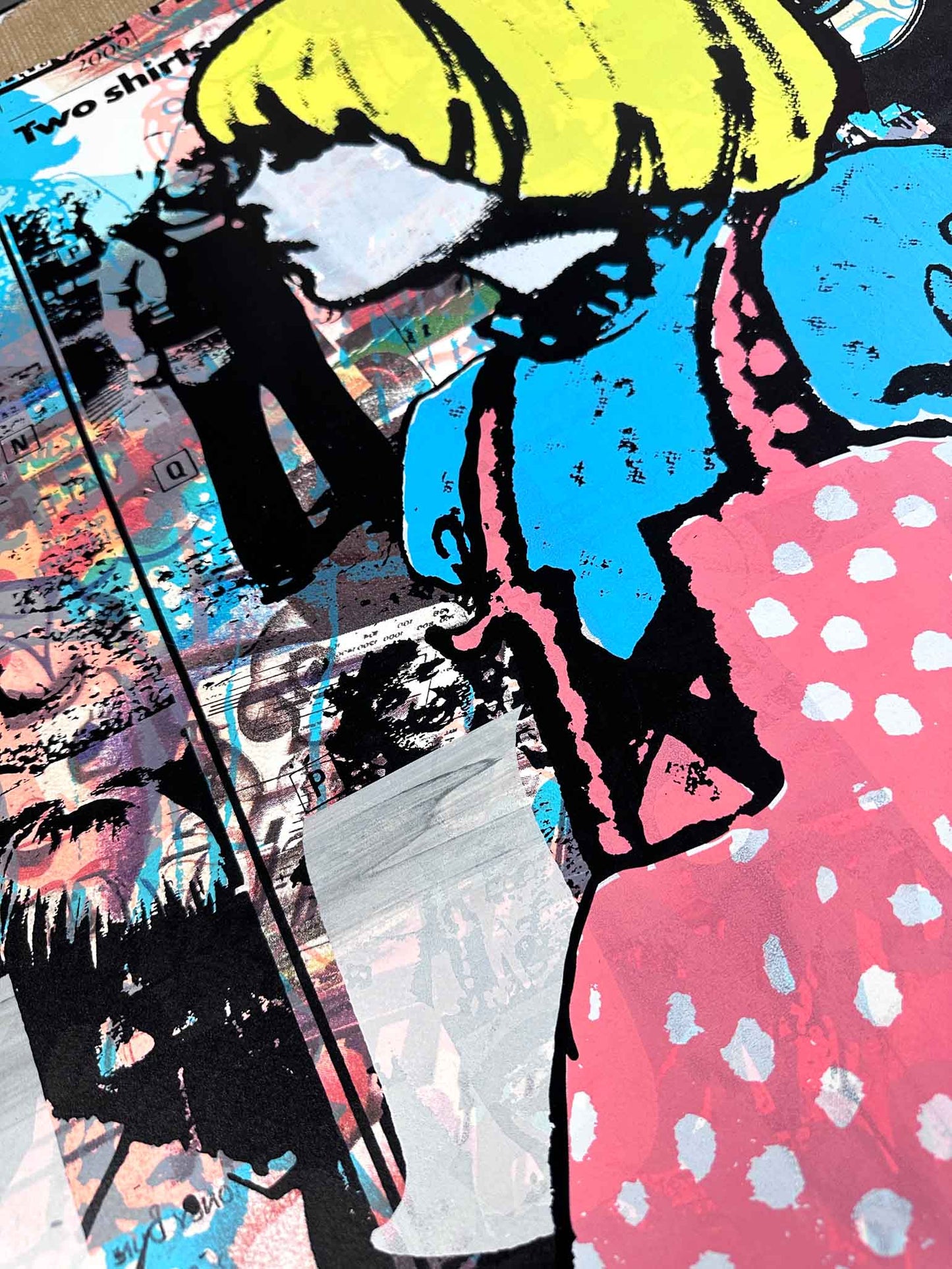 JACKY 2 ORIGINAL  Hand pulled Screenprint