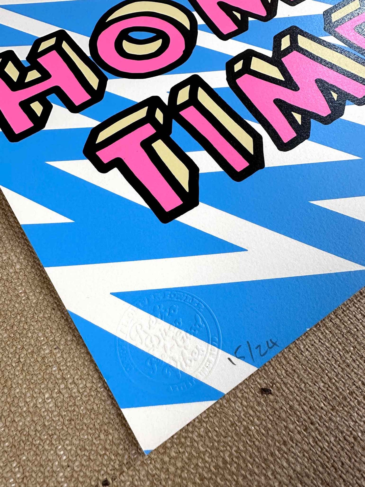 Home Time Handpulled Screenprint