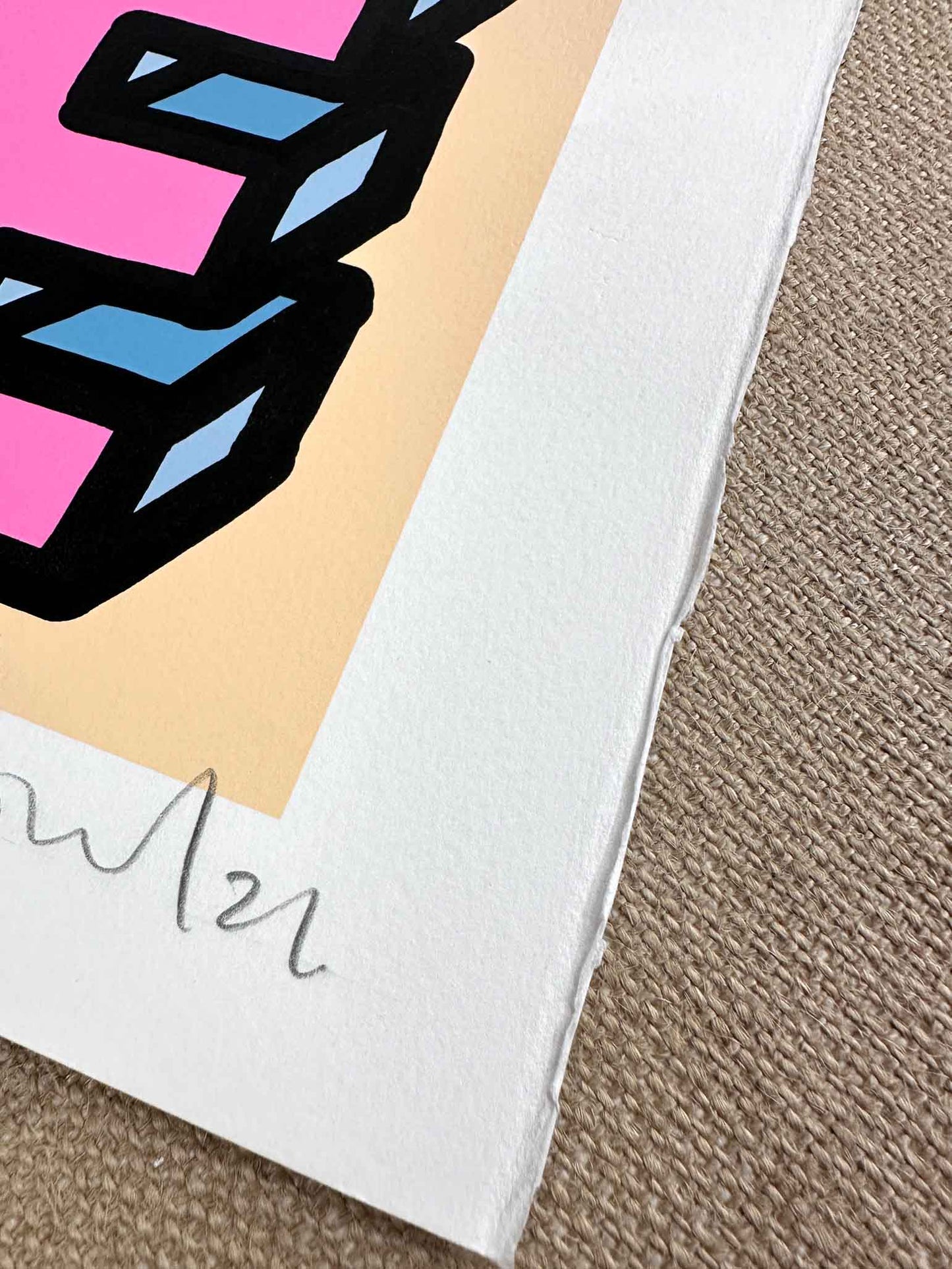 DANCE Handpulled Screenprint - Rare from Archive