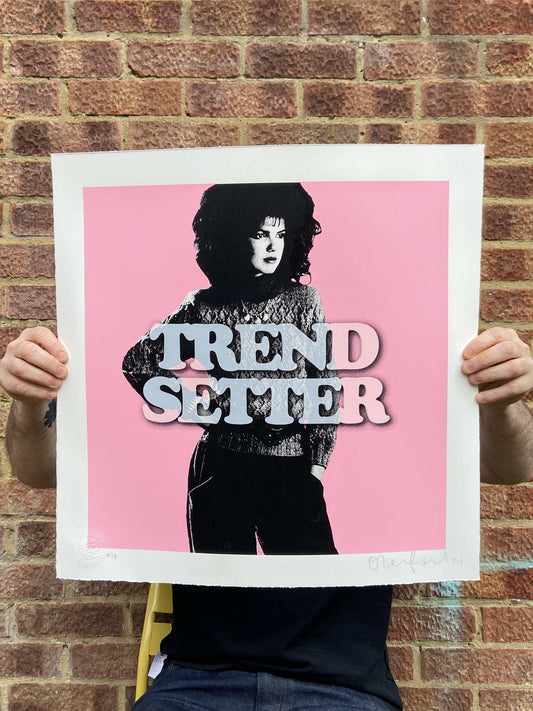 Trend Setter Hand Pulled Screenprint