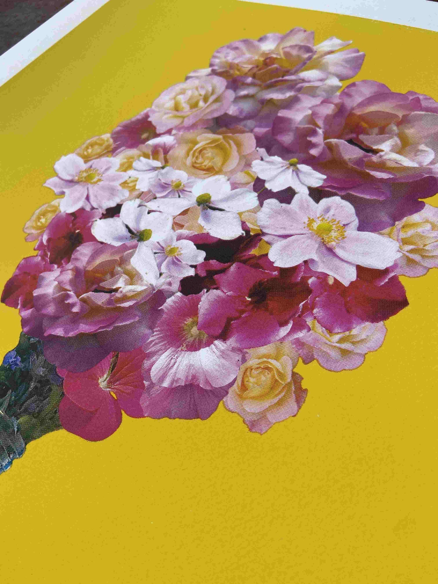 Cornflake Handpulled CMYK Still Life Screenprint