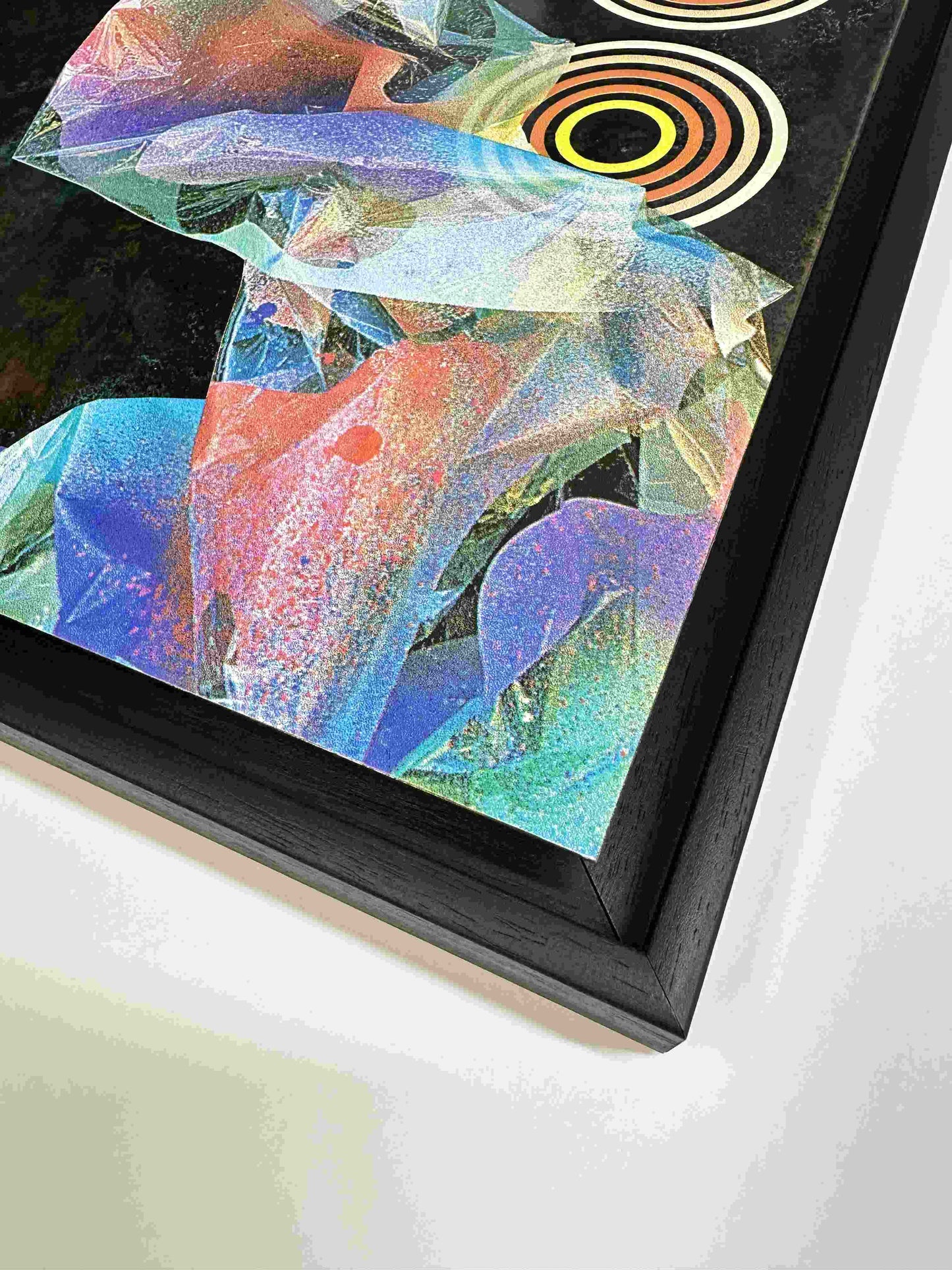 HEX3 Oxidised Copper Screenprint