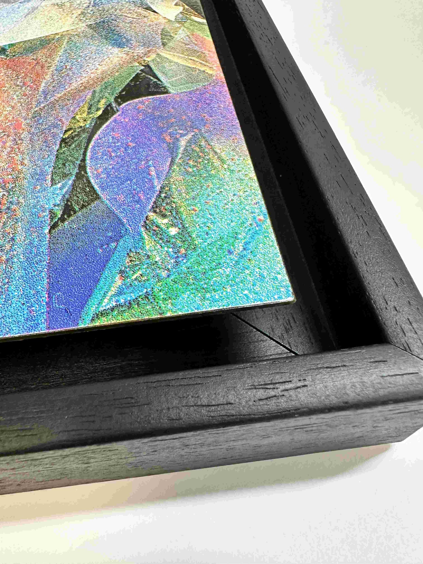 HEX3 Oxidised Copper Screenprint