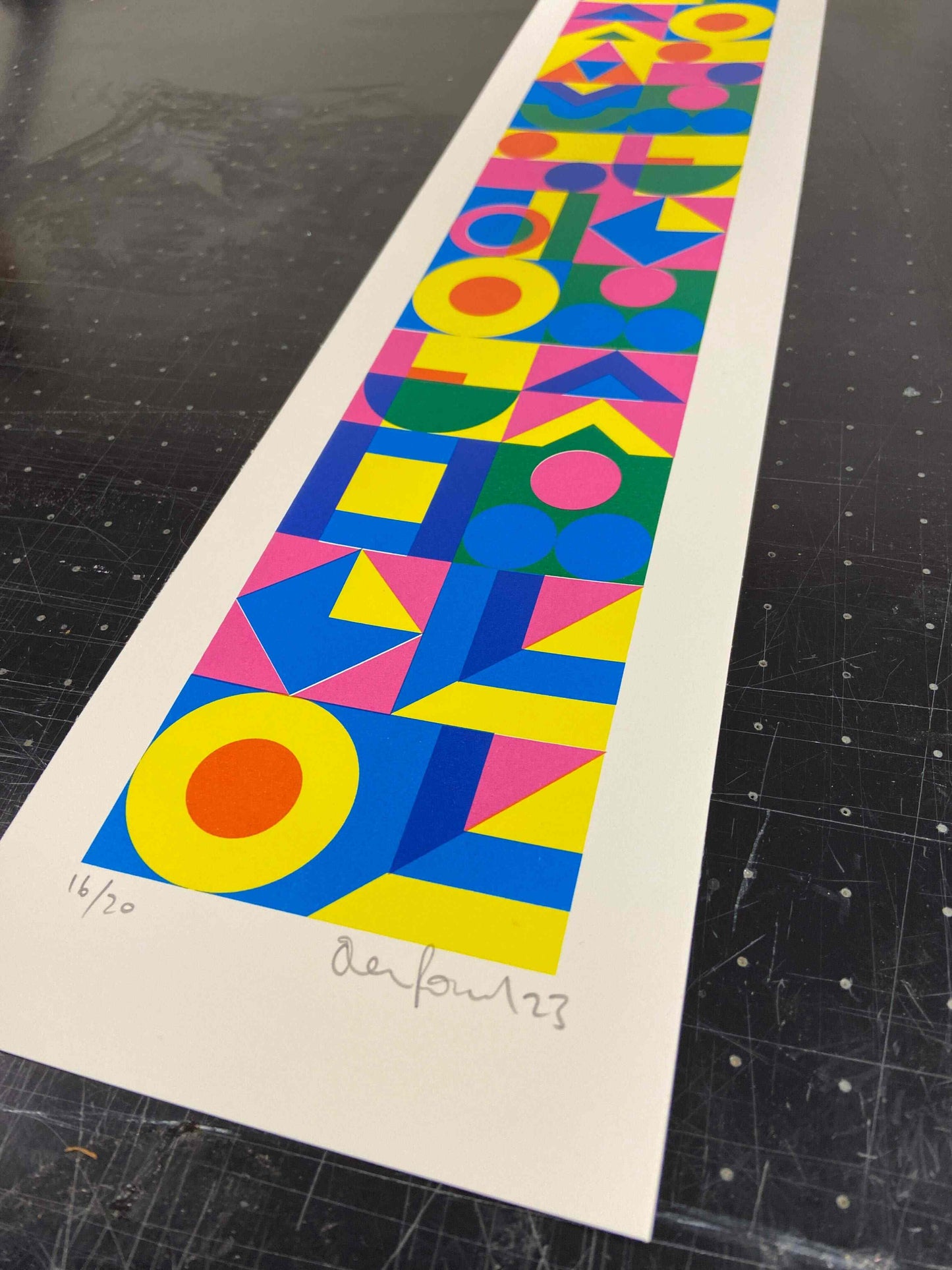 Always The Opposite Hand Pulled Screenprint