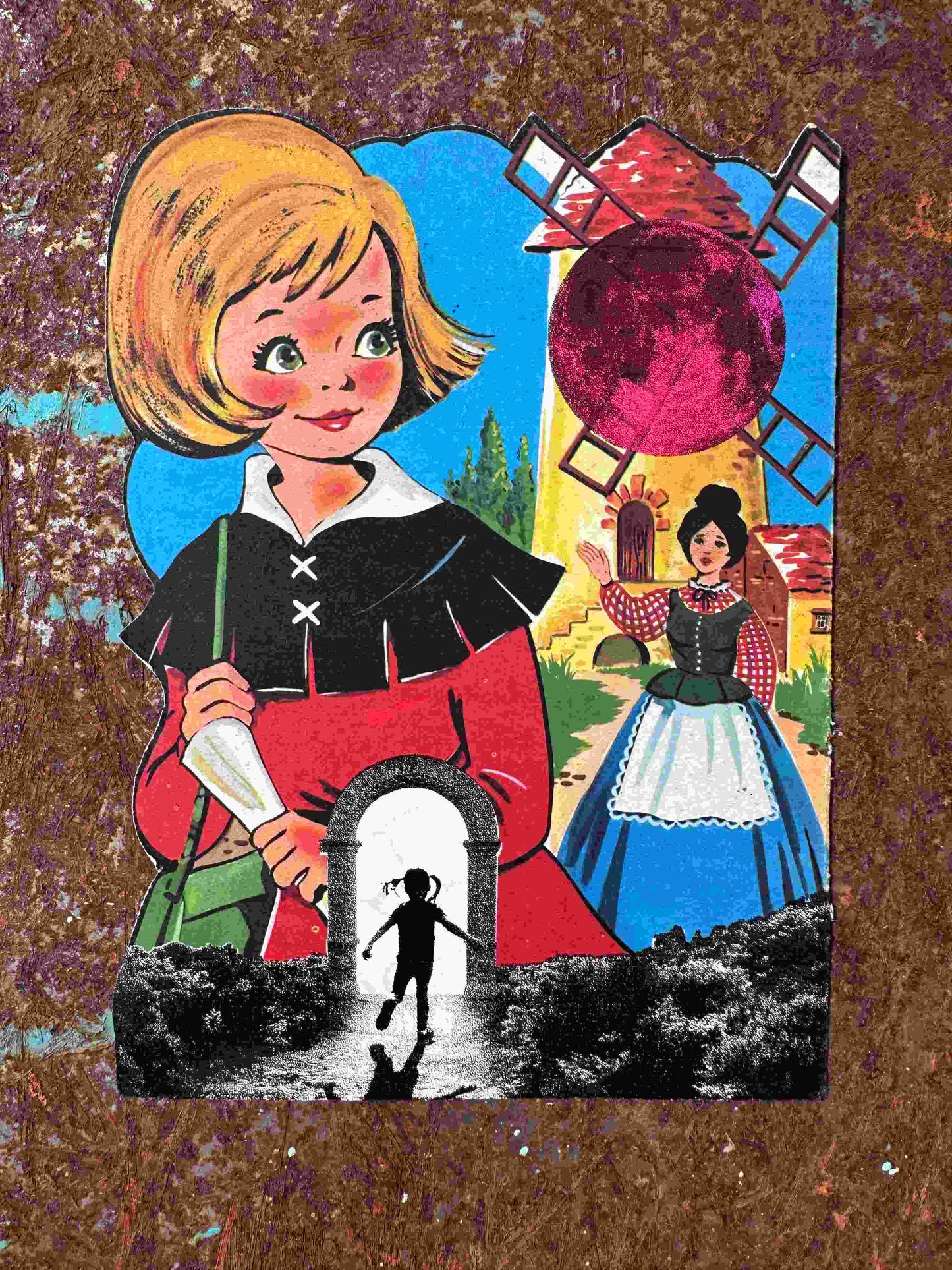 Retro Spanish Children's Stories - Hand Printed