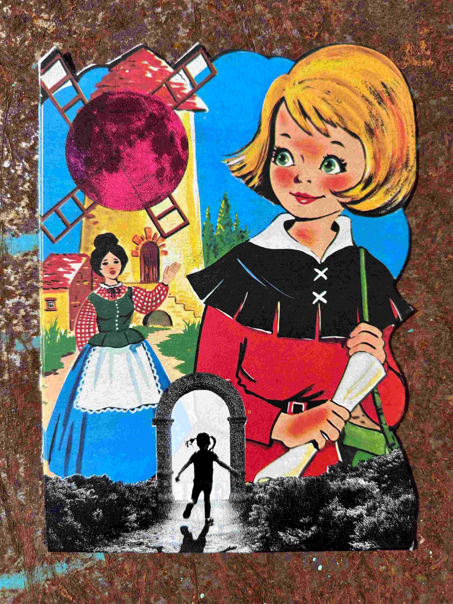 Retro Spanish Children's Stories - Hand Printed
