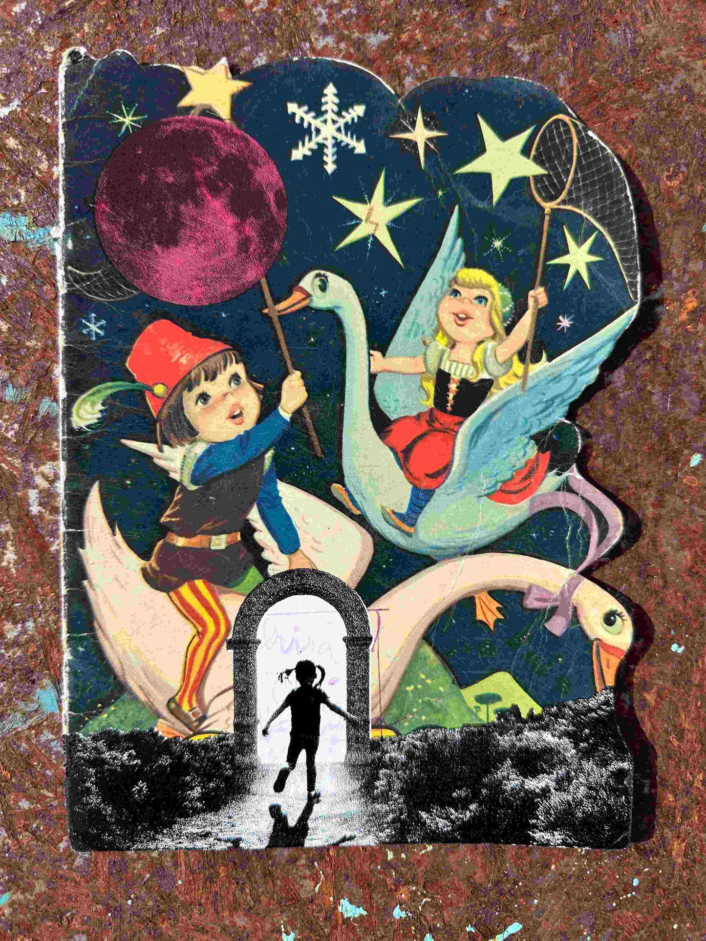Retro Spanish Children's Stories - Hand Printed