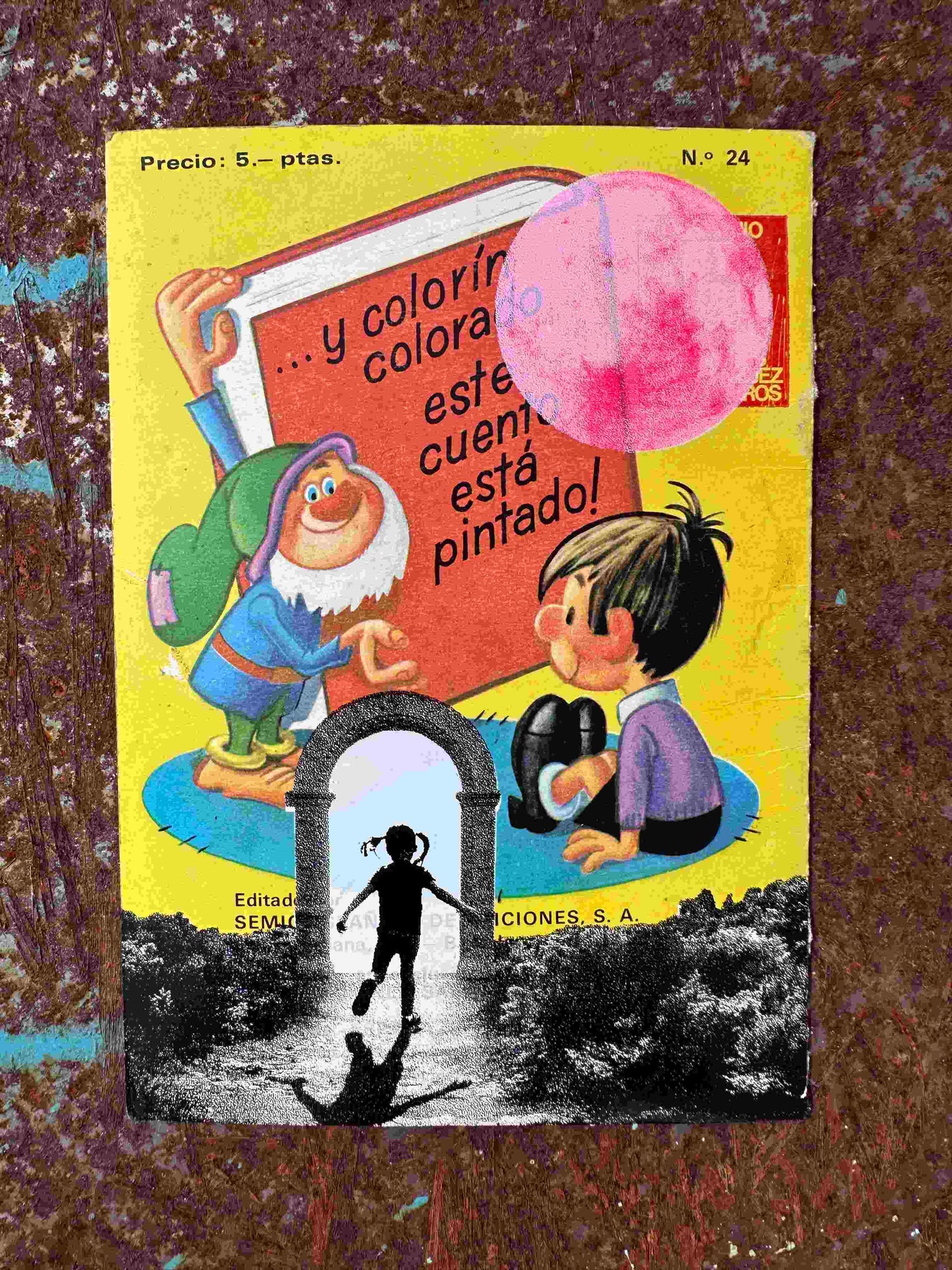 Retro Spanish Children's Stories - Hand Printed