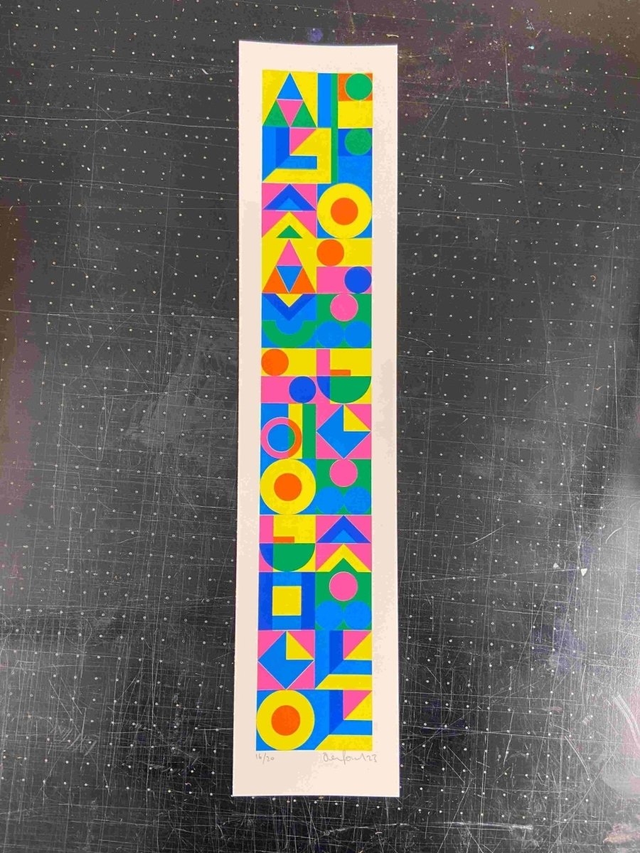 Always The Opposite Hand Pulled Screenprint - shop_name