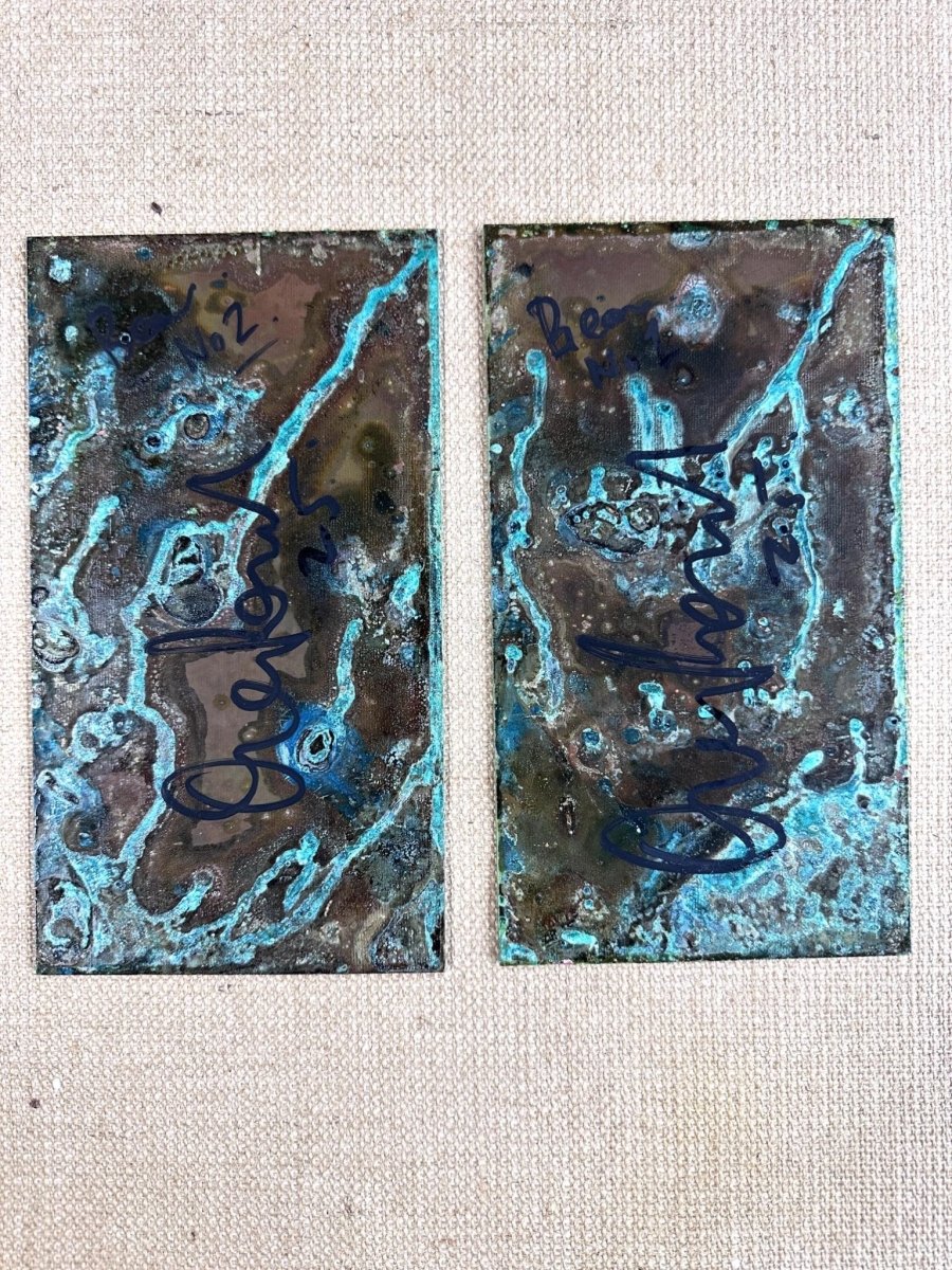 Bear/ Oxidised Original Artwork - shop_name