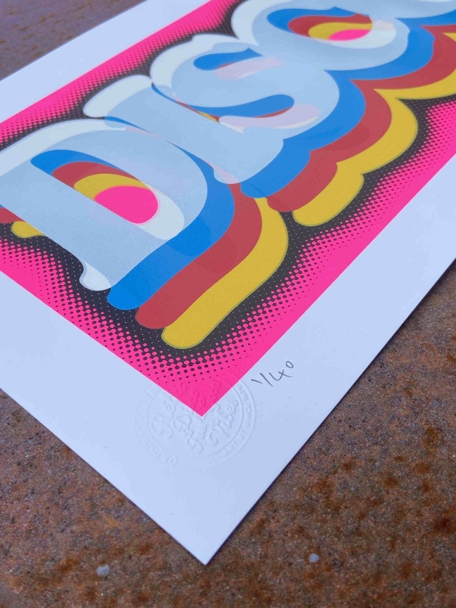 DISCOLOCO Neon Pink Screenprint - shop_name