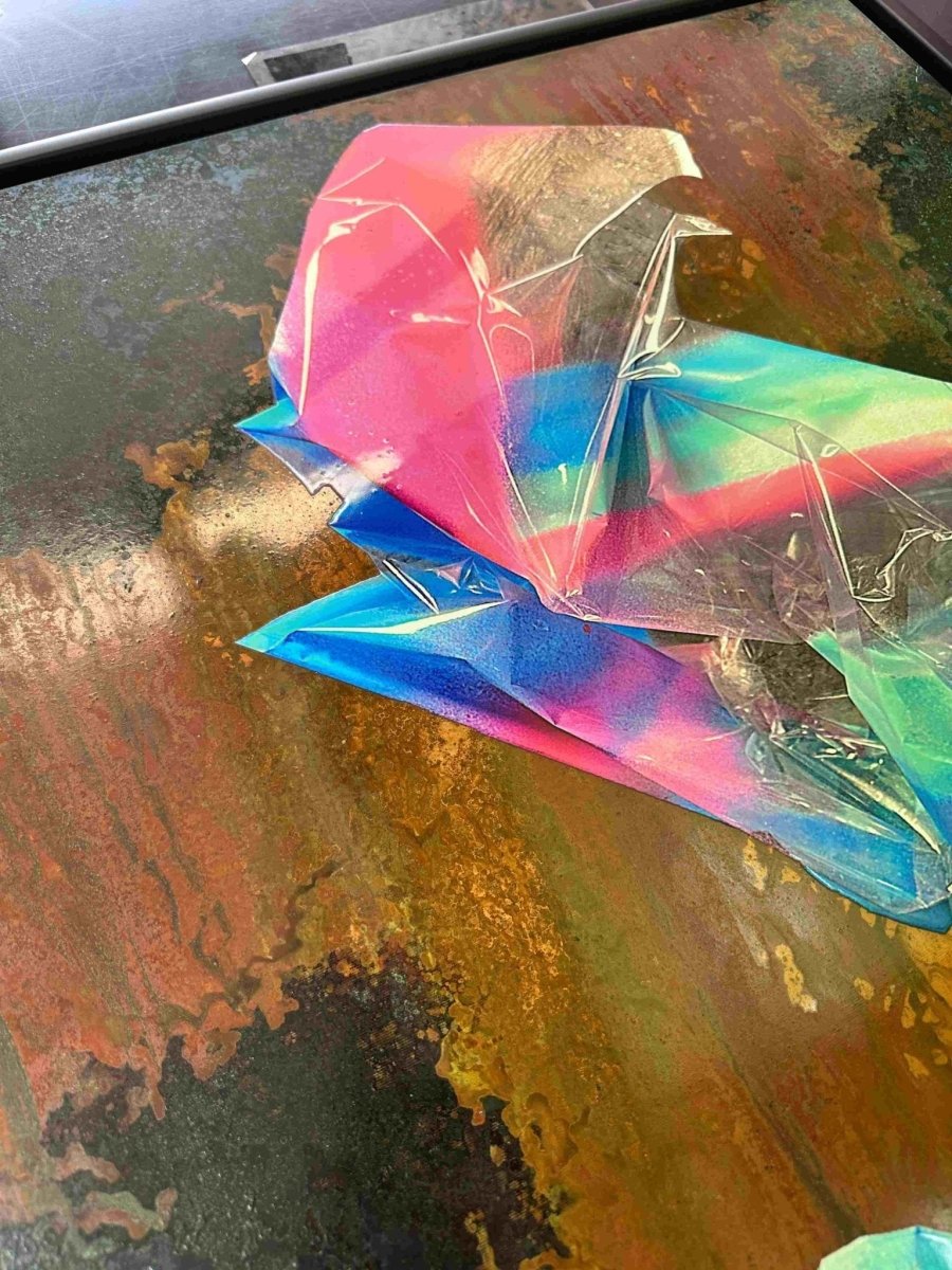 HEXA3 Original Framed Oxidised Copper Artwork - shop_name