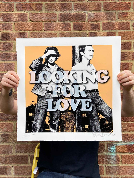 Looking For Love Hand Pulled Screenprint