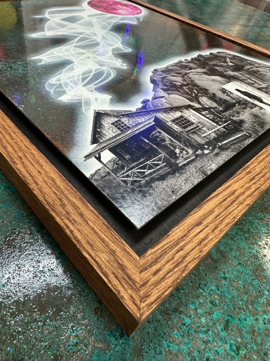666 No.3 Artwork OLI FOWLER ART tag1  Mixed Media