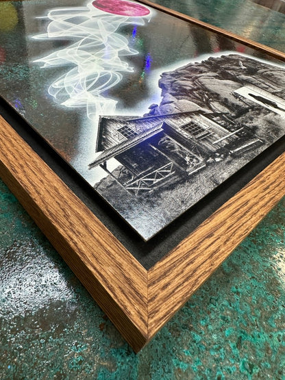 666 No.3 Artwork OLI FOWLER ART tag1  Mixed Media