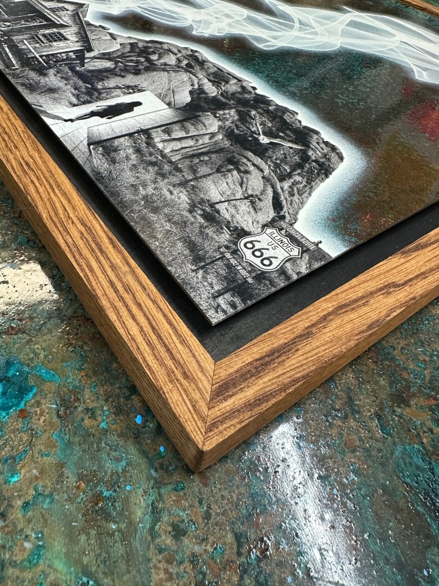 666 No.3 Artwork OLI FOWLER ART tag1  Mixed Media