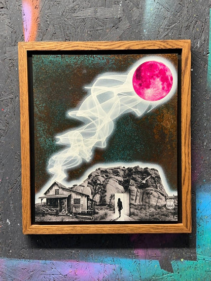 666 No.3 Artwork OLI FOWLER ART tag1  Mixed Media