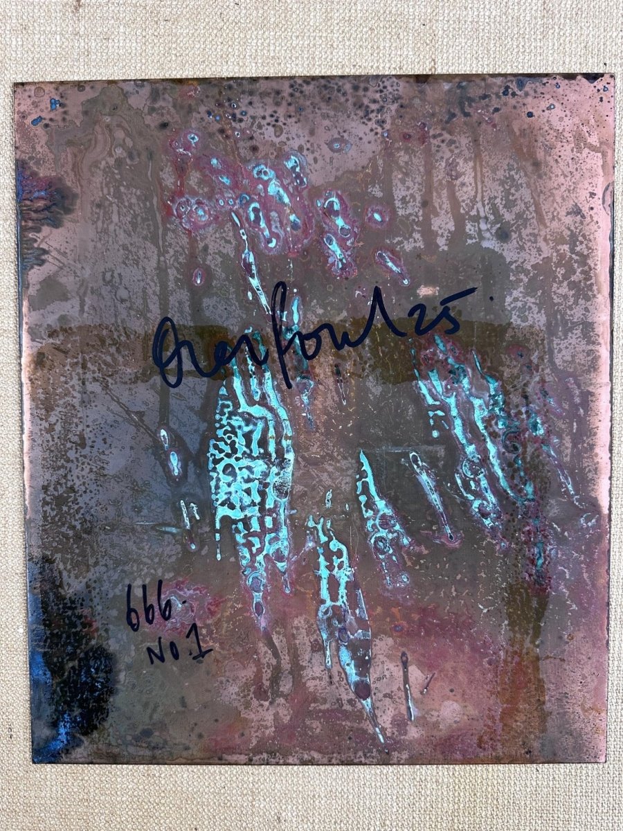 666 Square 2 / Oxidised Original Artwork - shop_name