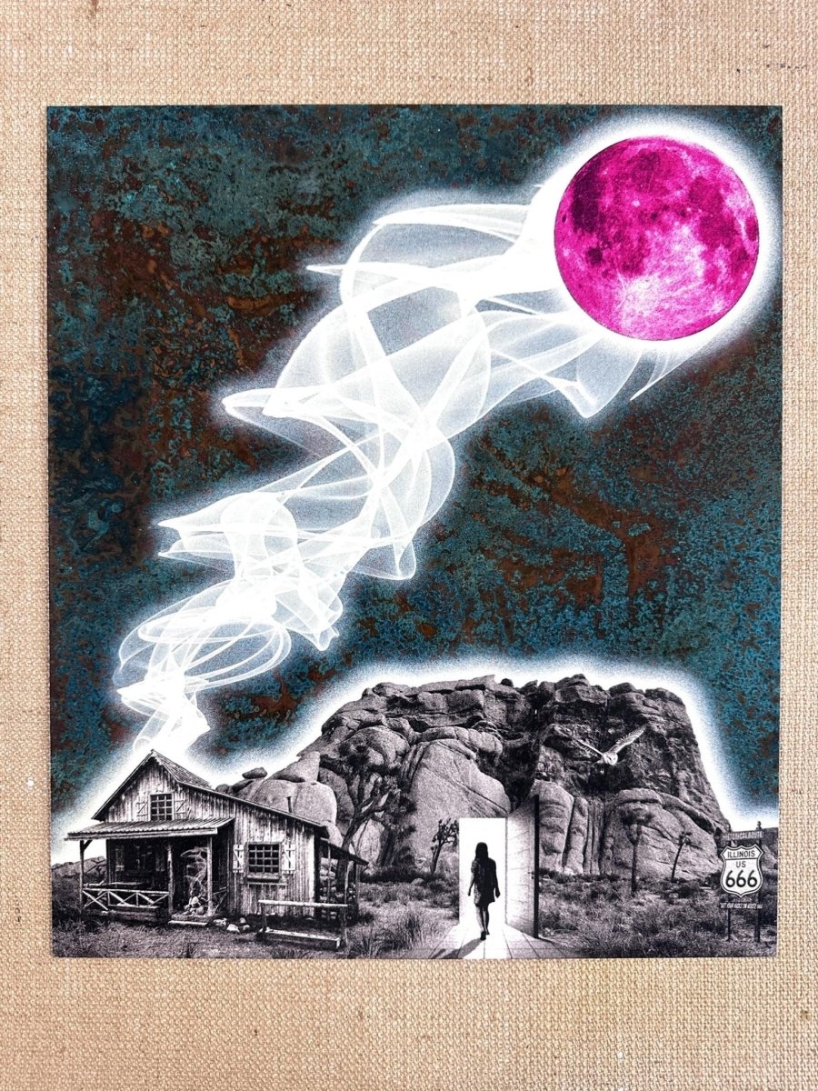 666 Square 2 / Oxidised Original Artwork - shop_name