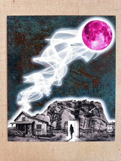 666 Square 2 / Oxidised Original Artwork - shop_name