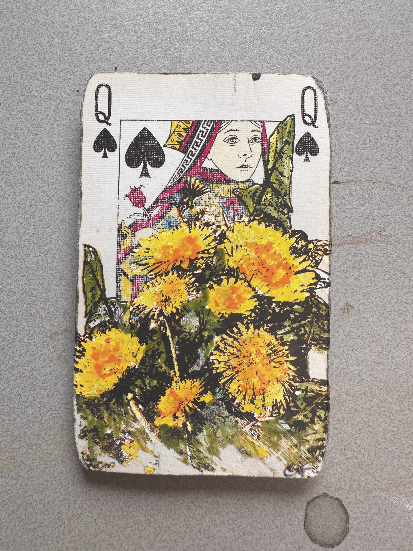 The Best Hand Original Art / Playing Cards