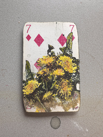 The Best Hand Original Art / Playing Cards