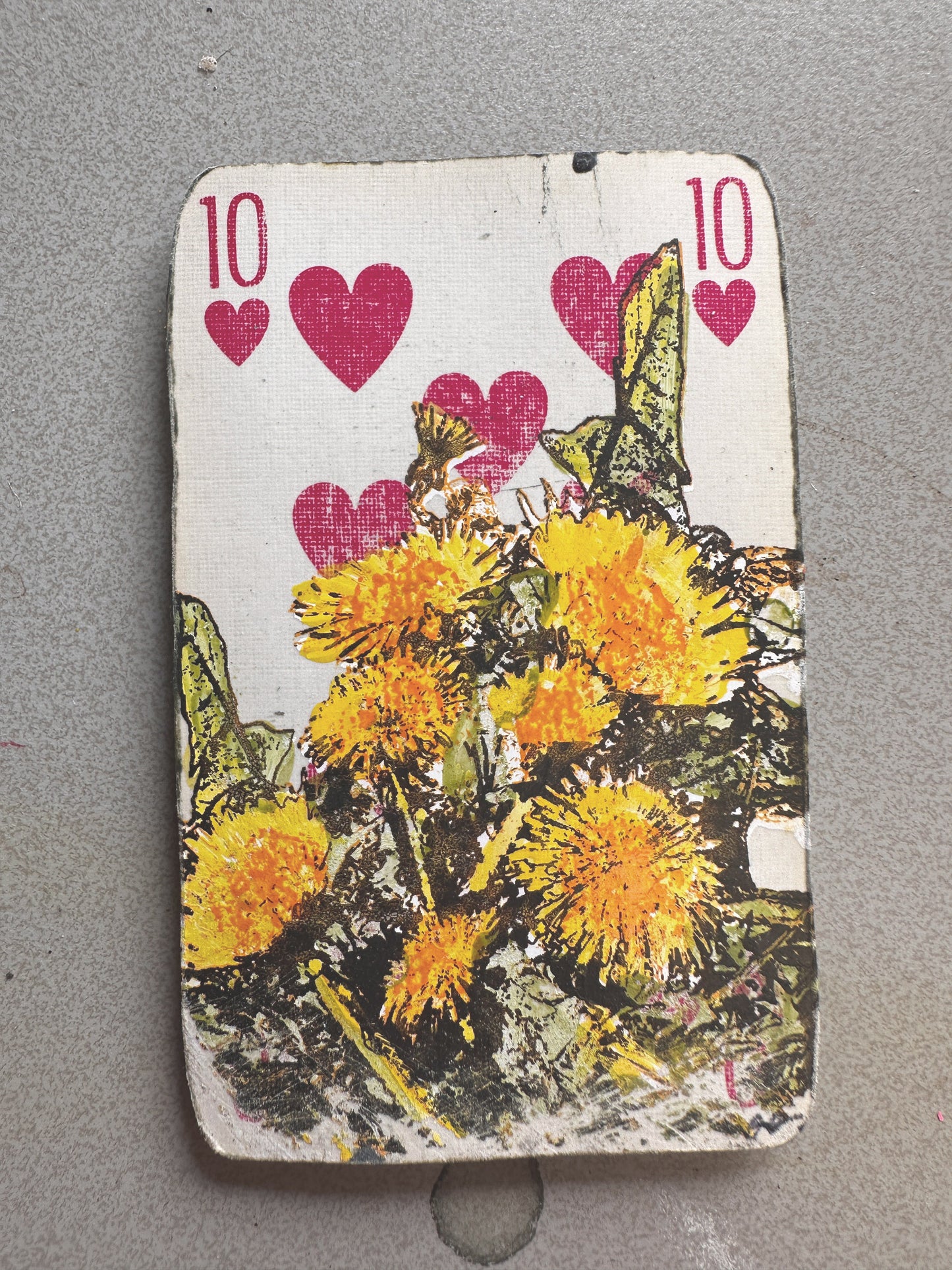 The Best Hand Original Art / Playing Cards