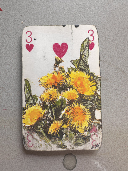 The Best Hand Original Art / Playing Cards
