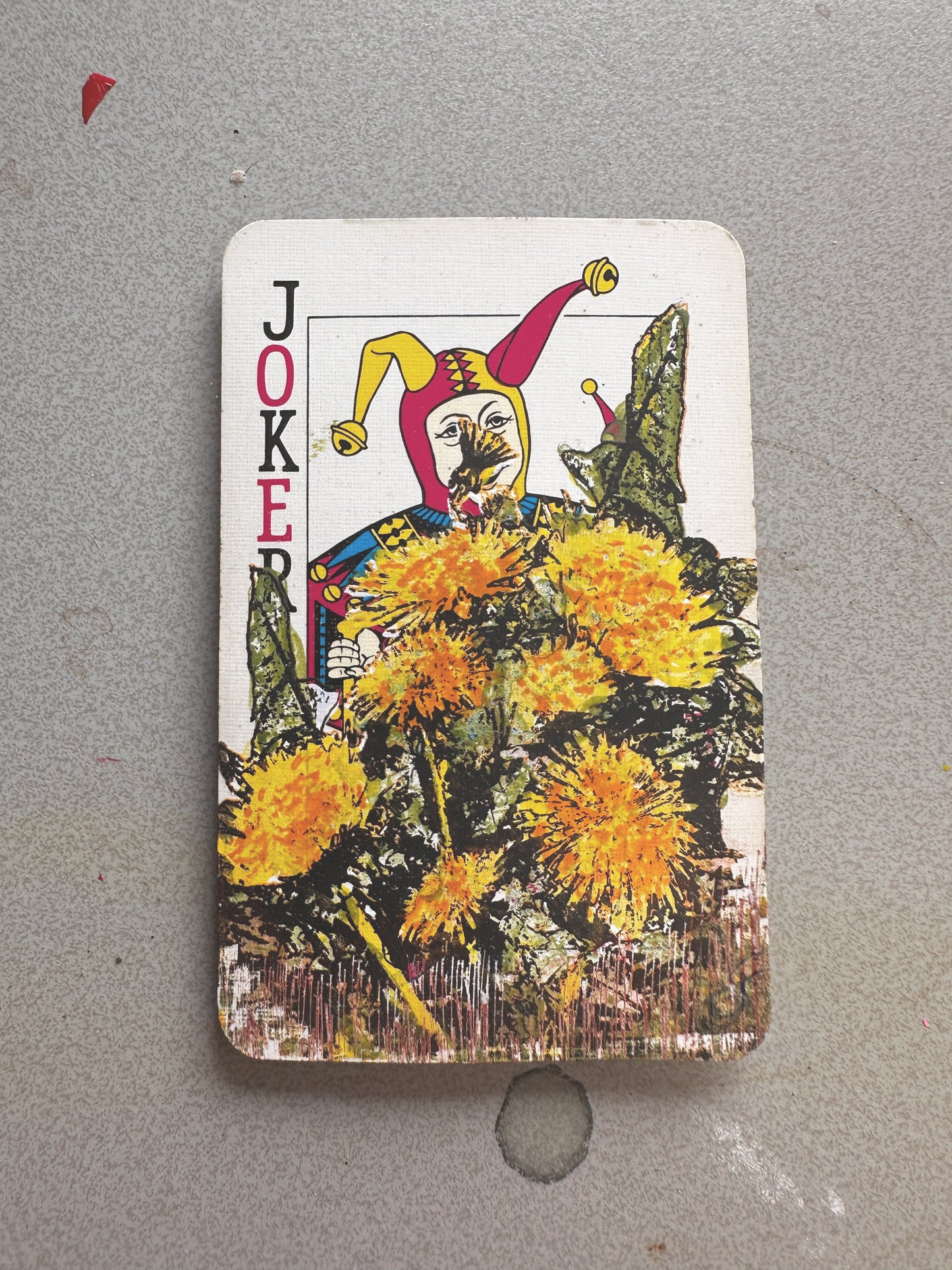 The Best Hand Original Art / Playing Cards