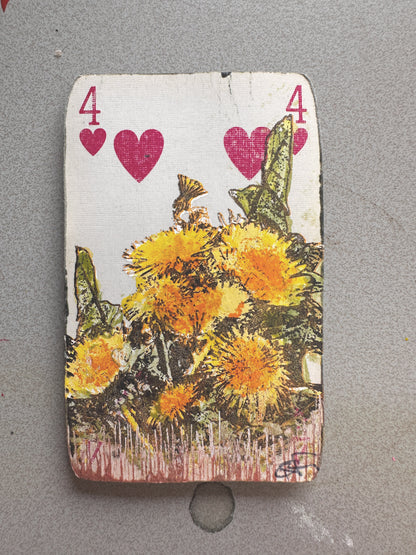 The Best Hand Original Art / Playing Cards