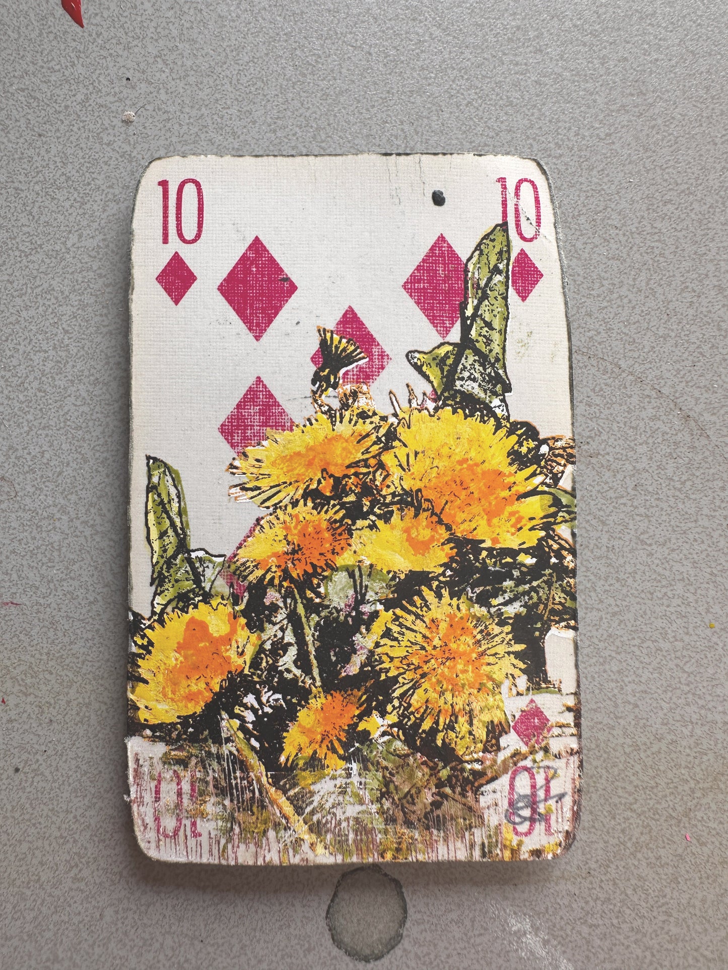 The Best Hand Original Art / Playing Cards