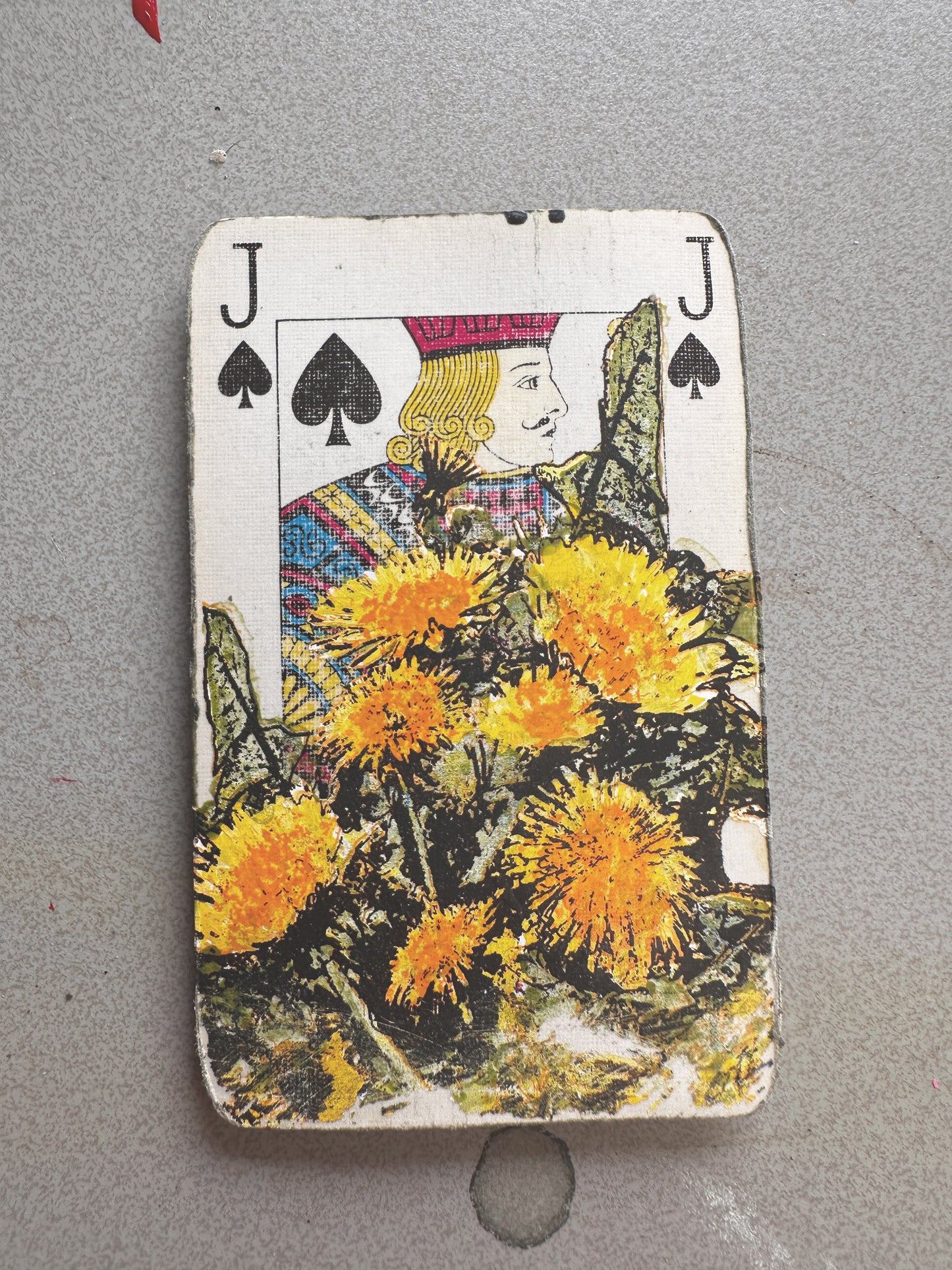 The Best Hand Original Art / Playing Cards