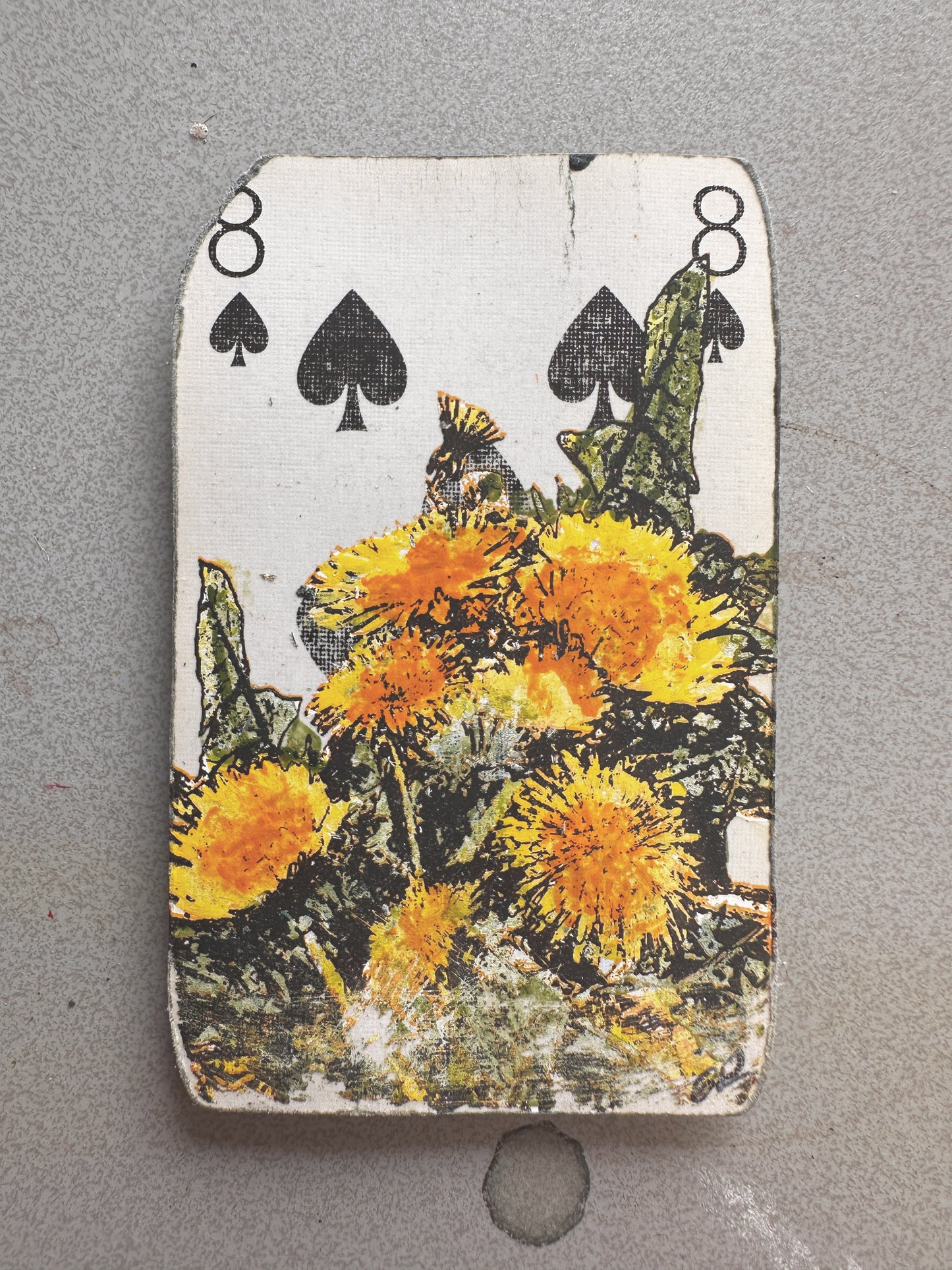 The Best Hand Original Art / Playing Cards