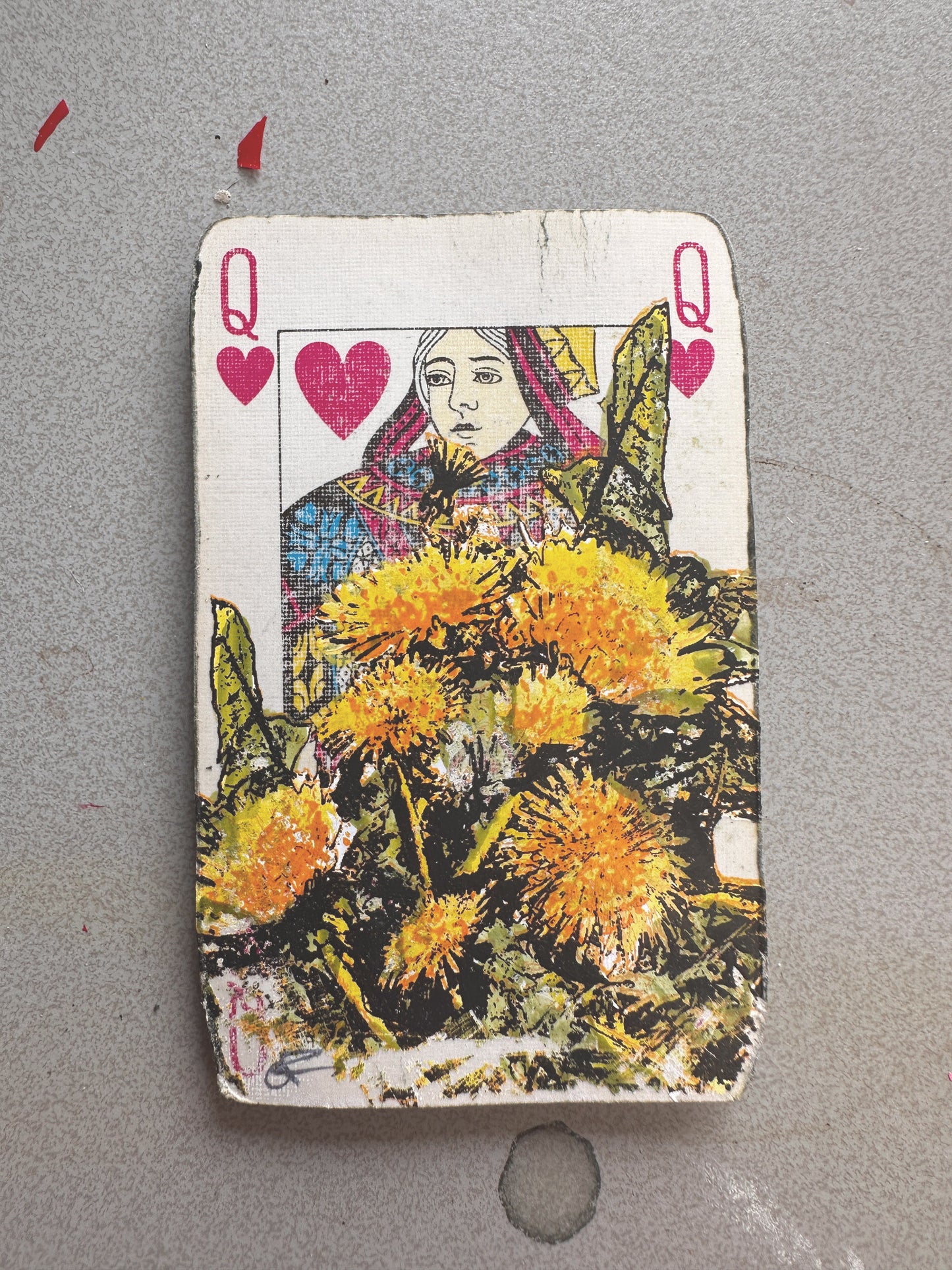 The Best Hand Original Art / Playing Cards